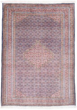 Wollteppich Ardebil Teppich handgeknüpft dunkelblau, morgenland, rechteckig, Höhe: 9 mm, handgeknüpft