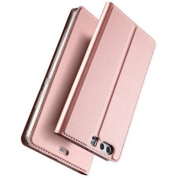 CoolGadget Handyhülle Magnet Case Handy Tasche für Huawei P10 5,1 Zoll, Hülle Klapphülle Ultra Slim Flip Cover für P10 Schutzhülle