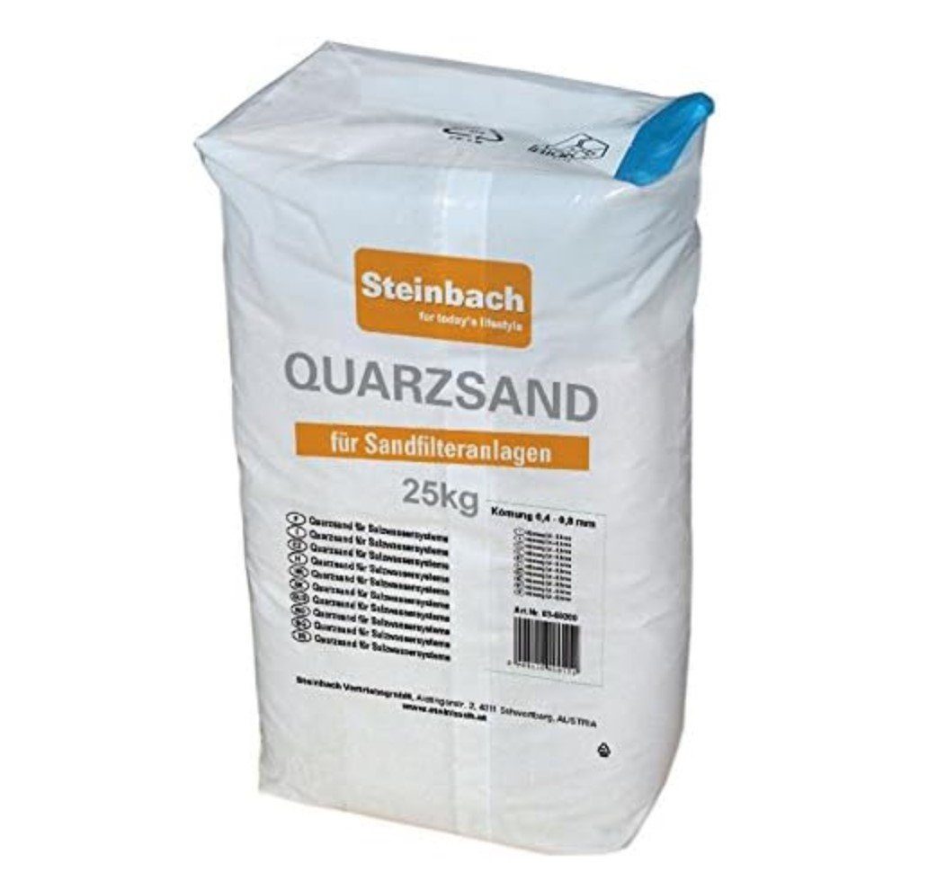 Steinbach Pool Quarzsand STEINBACH Quarzfiltersand, DIN günstig online kaufen