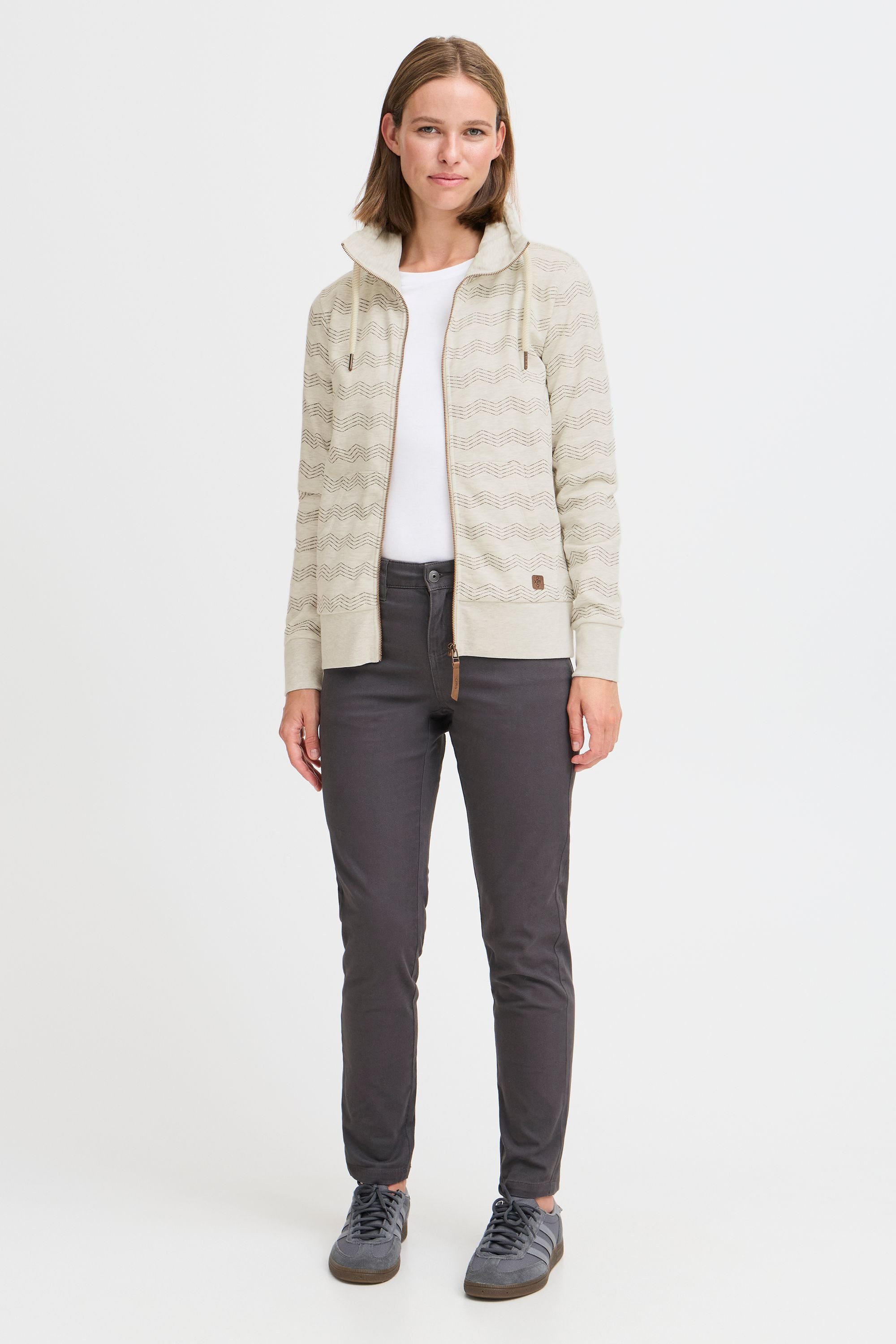 OXMO Sweatjacke OXVANTA moderne Sweatjacke günstig online kaufen