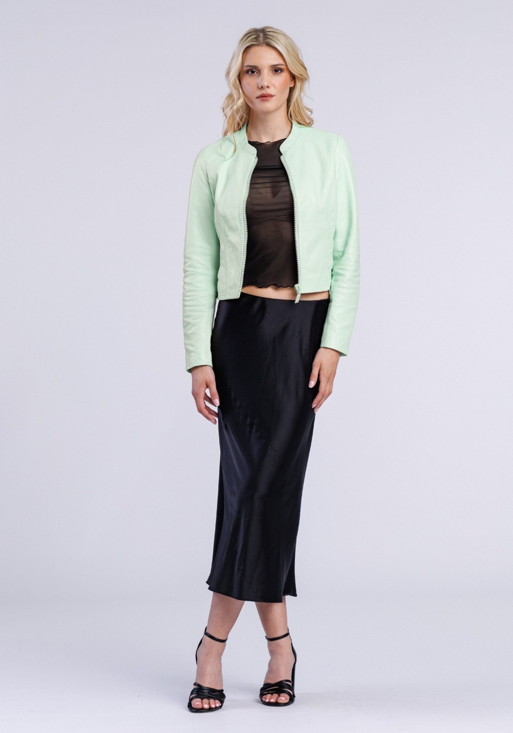 Freaky Nation Lederjacke Lederjacke-FN