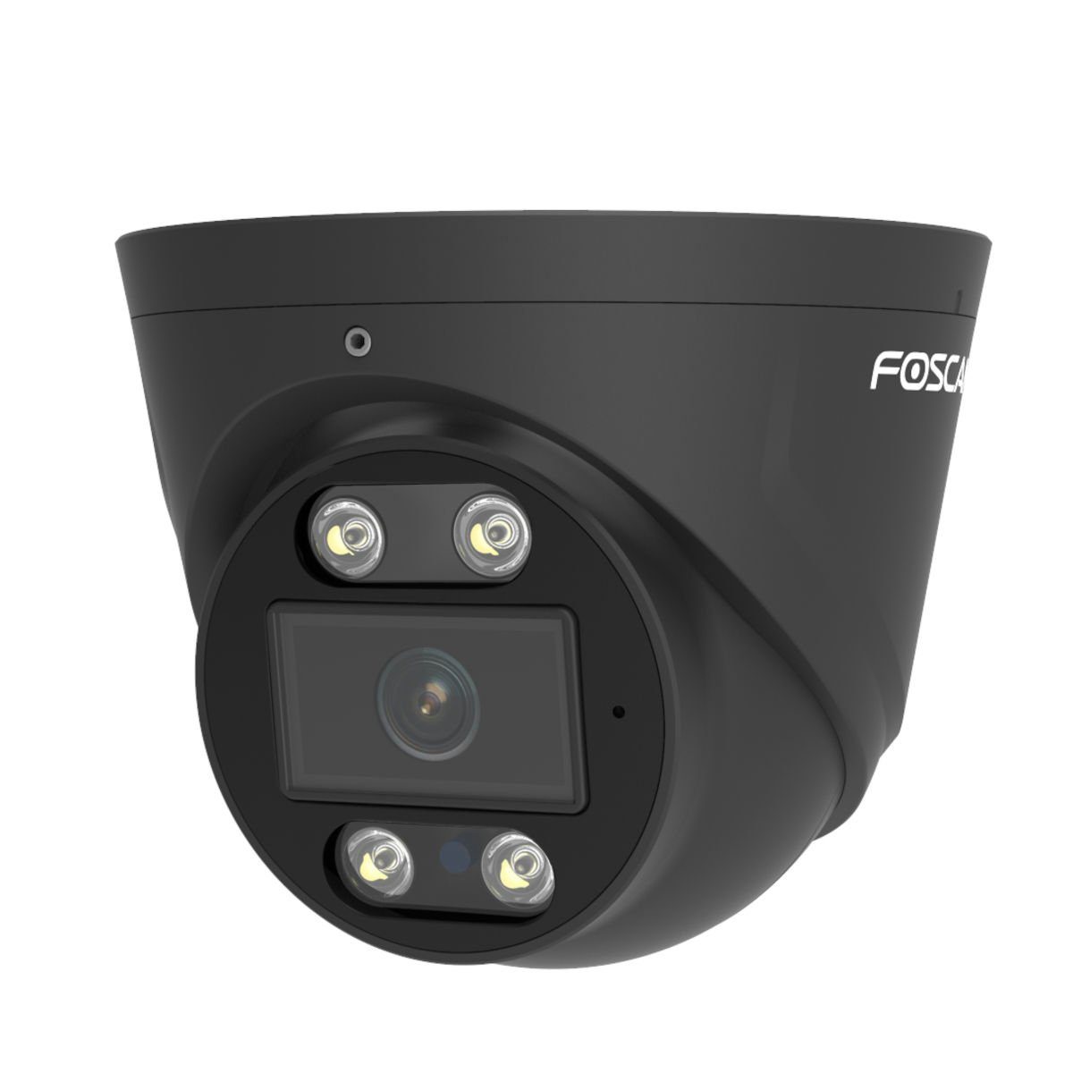 Foscam Überwachungskamera FN9108E-T4-2T 8-Kanal 3K 5 MP PoE Videoüberwachungsset mit 4x Kameras (5-tlg., 1x Foscam FN9108E NVR mit 2 TB HDD, 4x Foscam T5EP Überwachungskamera, PoE (Power-over-Ethernet), Zwei-Wege-Audio und Alarmsirene)