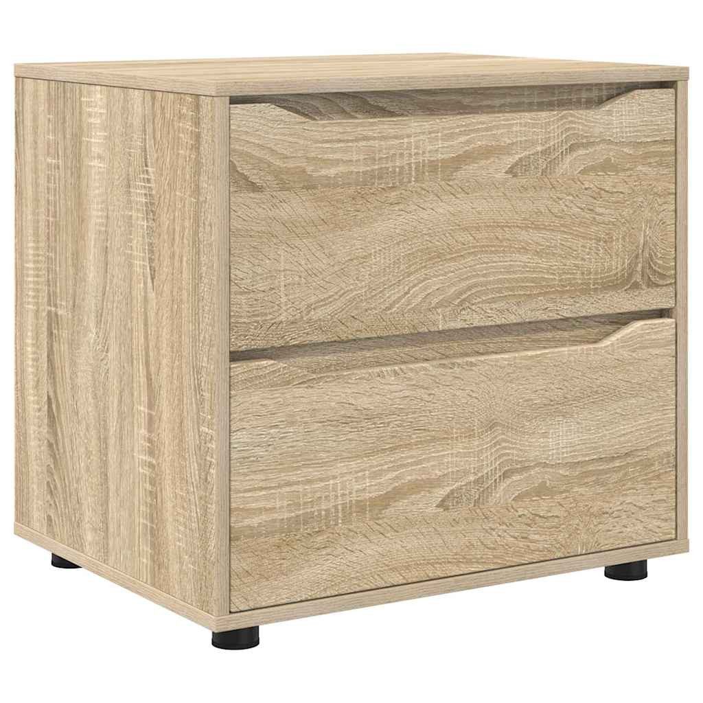 vidaXL Mehrzweckschrank Aufbewahrungsschrank Sonoma-Eiche 60 x 48 x 57 cm Holzwerkstoff (1-St)