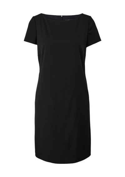 Comma Minikleid Kurzes Kleid mit U-Boot-Ausschnitt