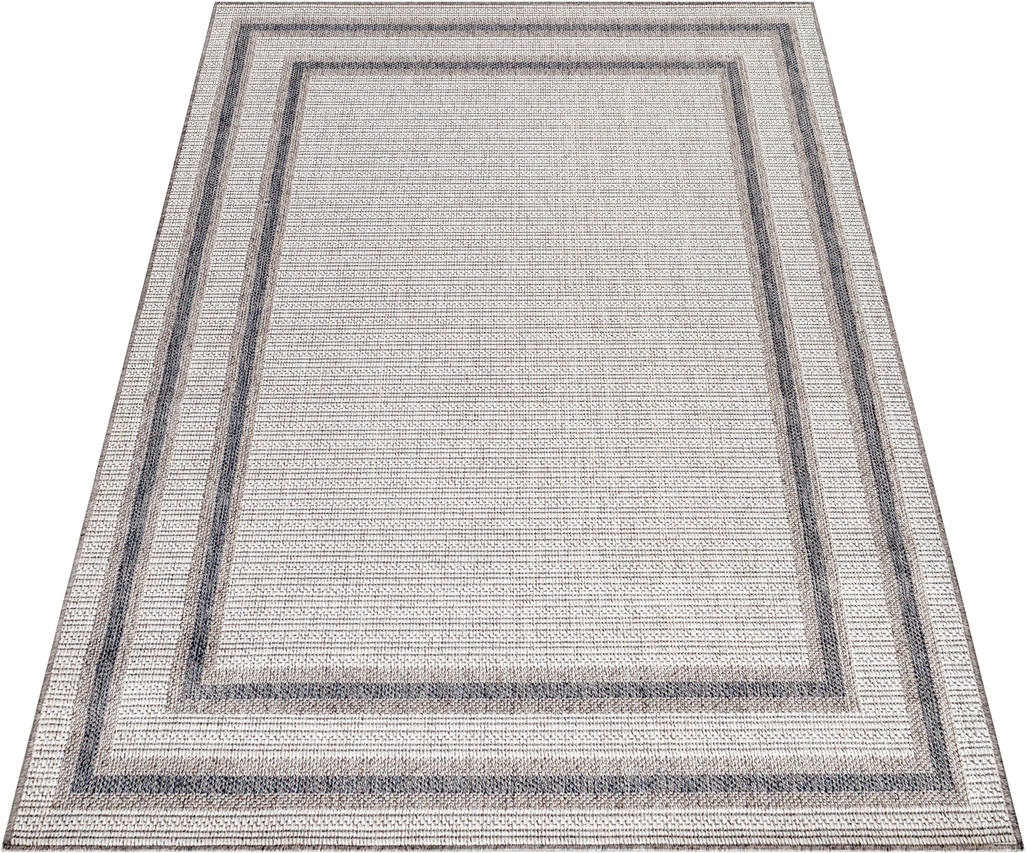 Ayyildiz In- und Outdoor-Teppich Aruba 4901 Grau 200 cm x 290 cm günstig online kaufen