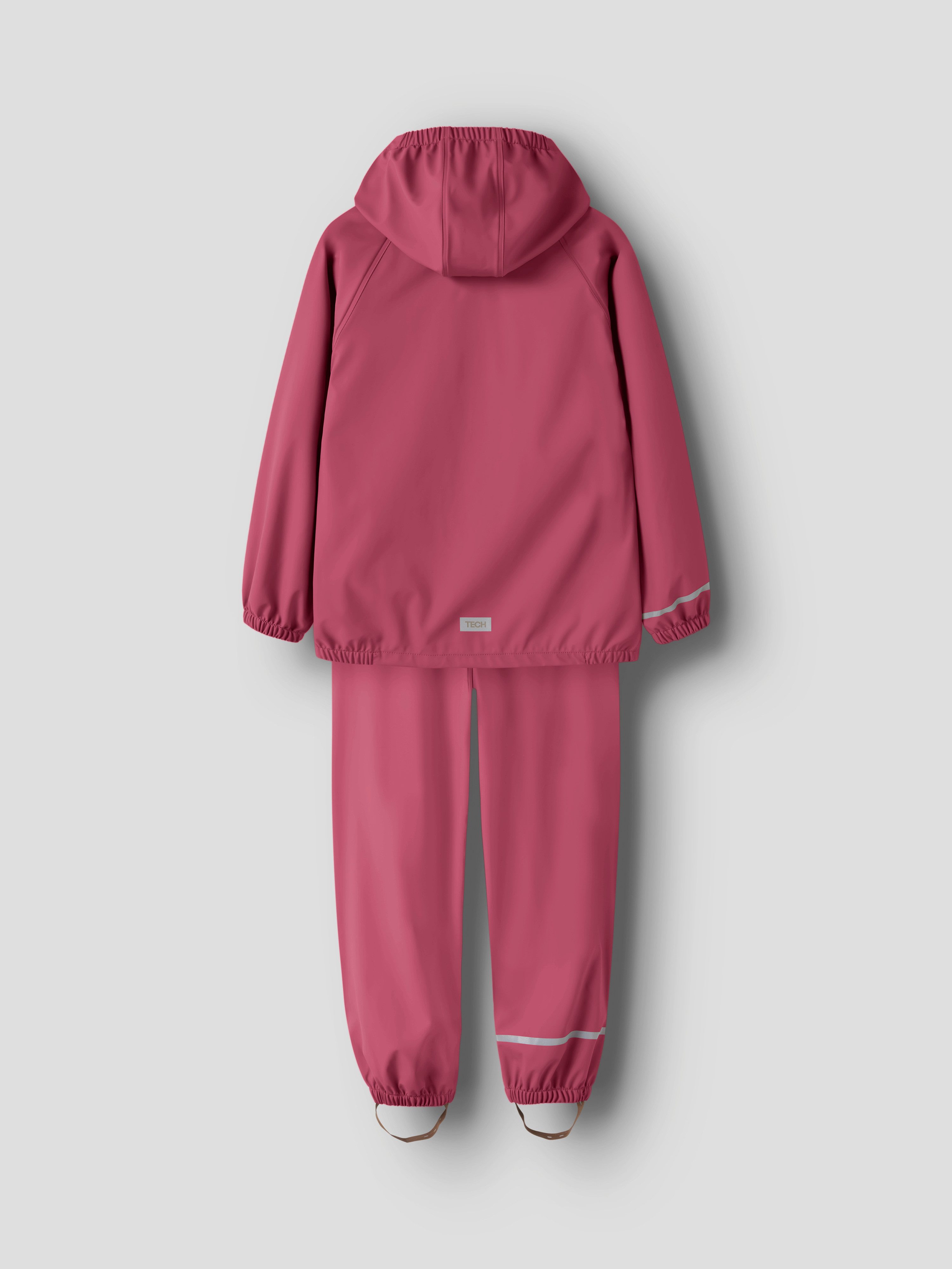 Name It Regenmantel NKNDRY10 Regenjacke und Hose im Set (Set, 2-tlg) Keine Latzhose! Unifarben, casual, regular fit, Kunstfaser, Web