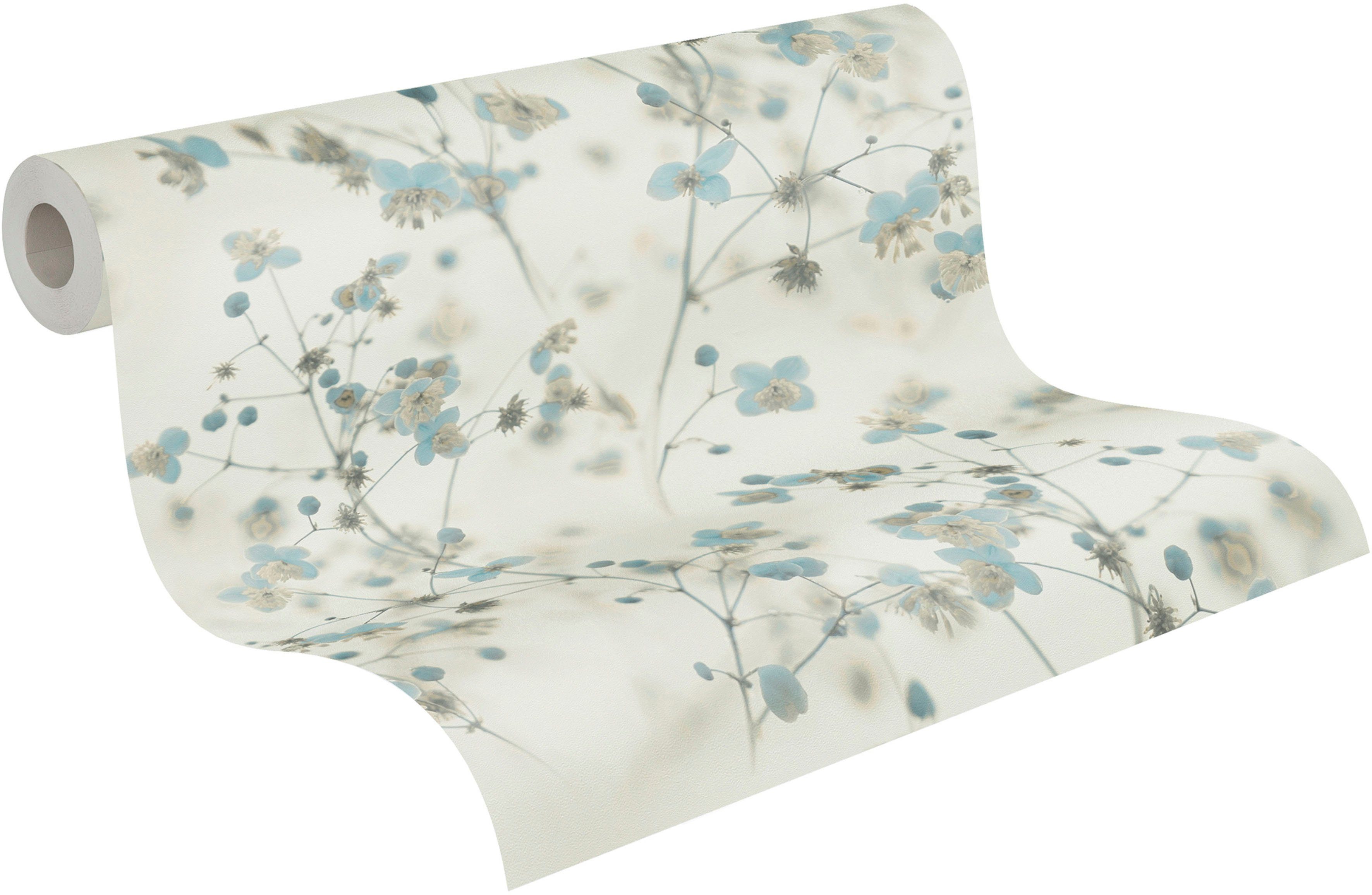 Vliestapete PintWalls Blümchen 3D Effekt