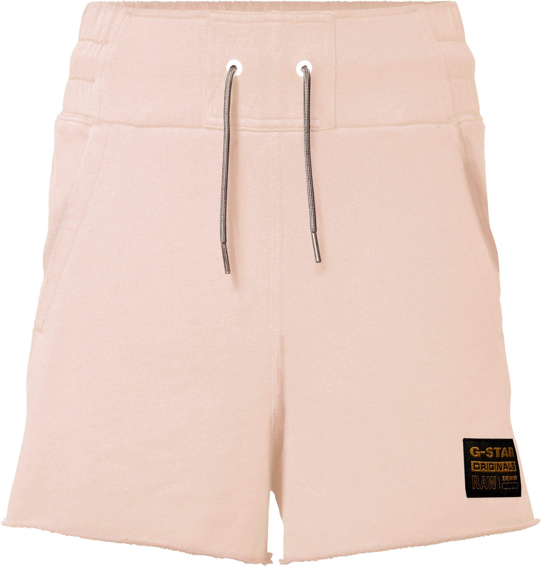 G-Star RAW Shorts »High waist sw short« mit ausgefranster Kante am  Saumabschluss online kaufen | OTTO