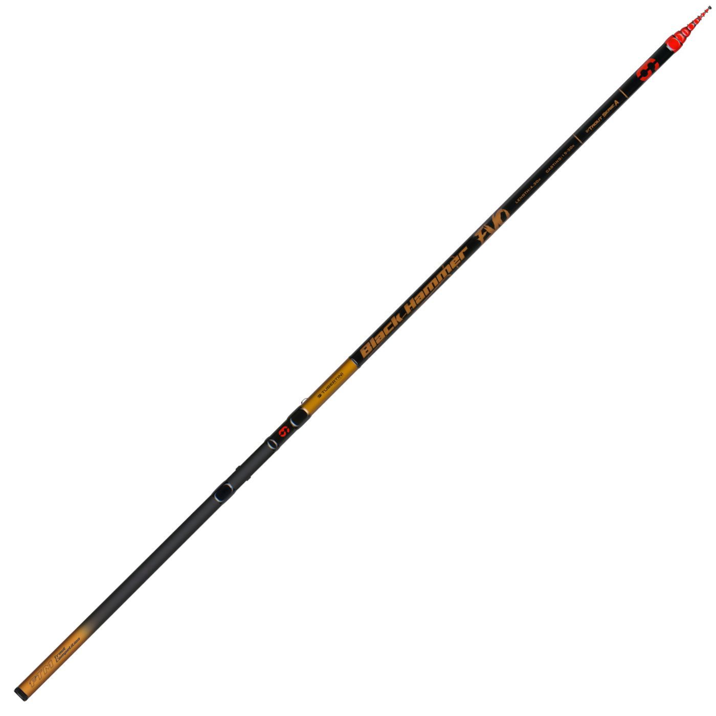 Forellenrute Black Hammer Evo 6 / 4,30m 15-30g - Forellenrute