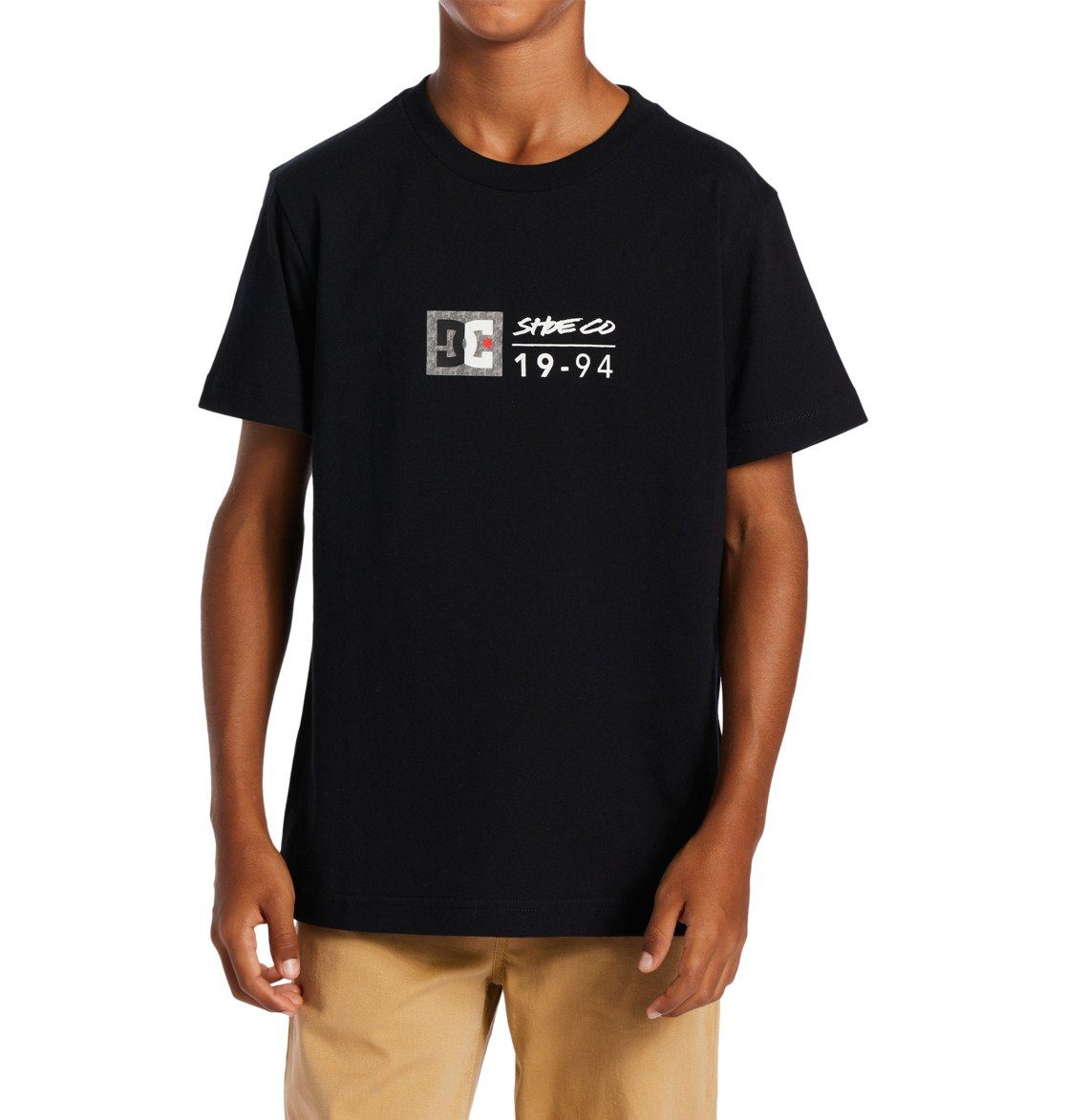 DC Shoes T-Shirt DC Split Star Black/Greystone | Sport-T-Shirts