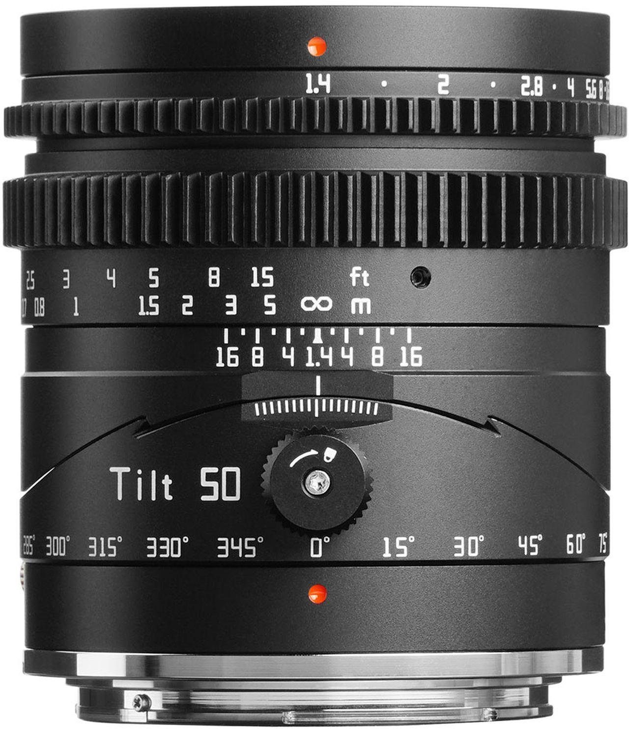 TTArtisan 50mm für RF Tilt f1,4 Vollformat Objektiv Canon