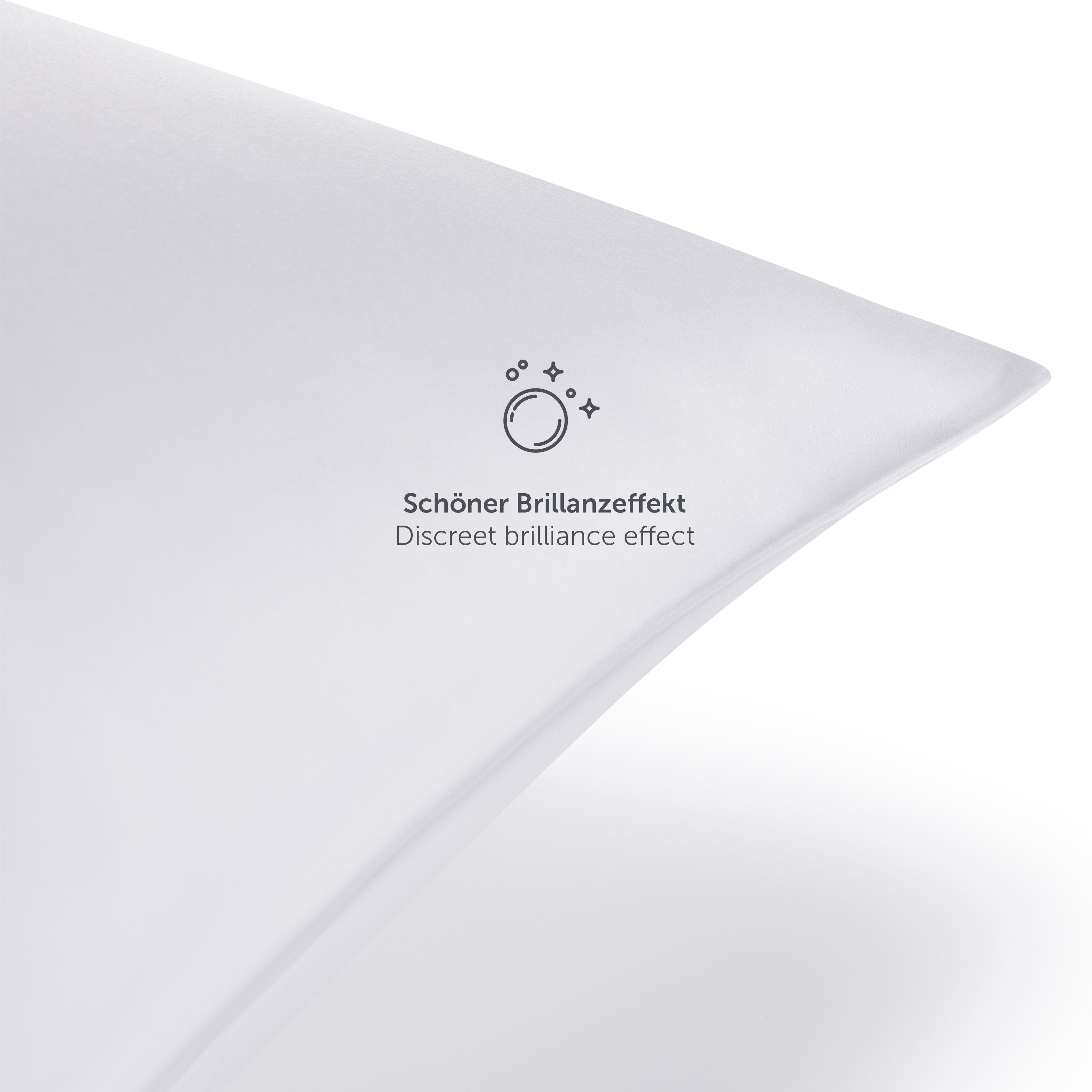 Blumtal Kissenbezüge Premium Mako Satin Kissenbezug, superweich aus 100% Ba günstig online kaufen