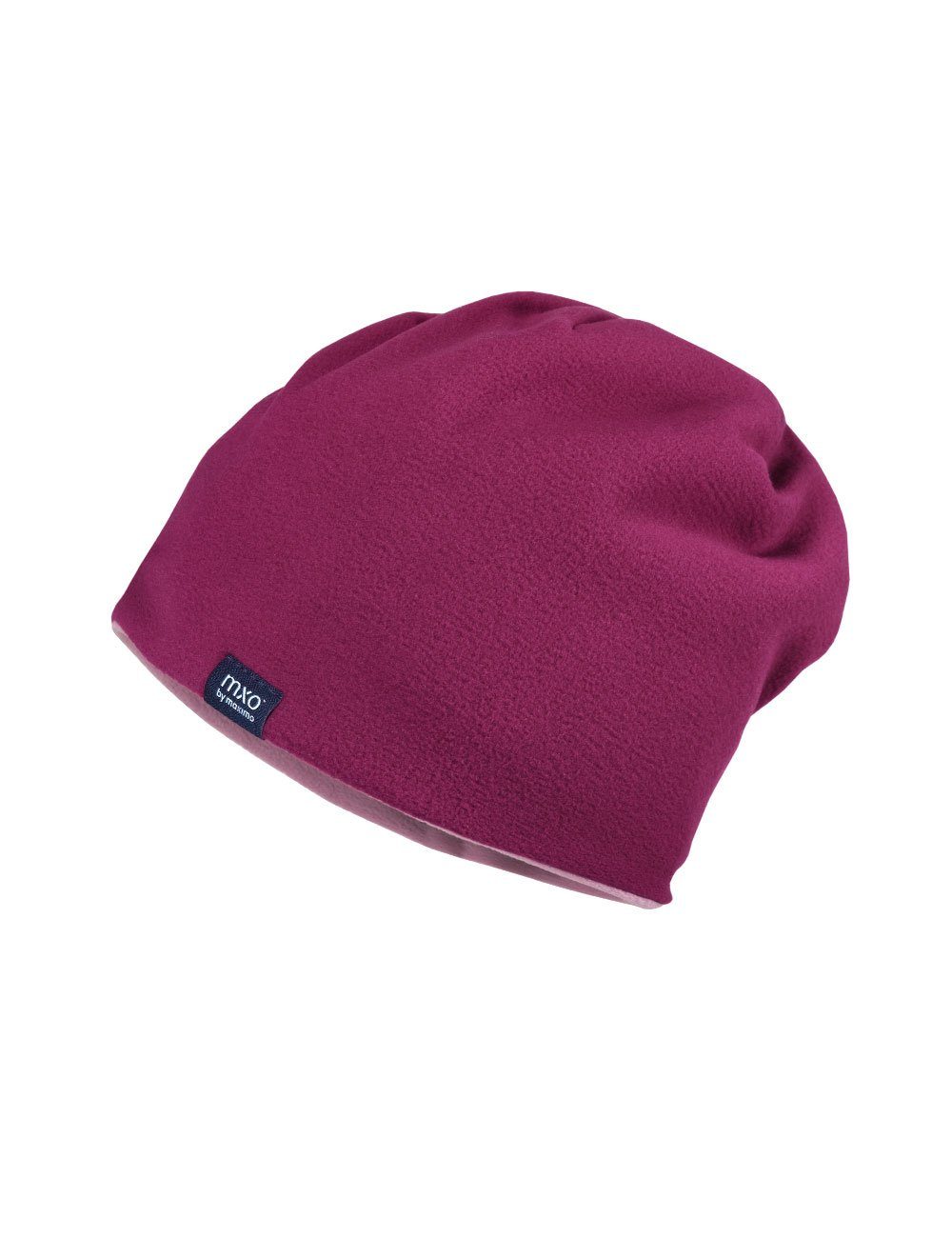 Beanie Germany Made two-one MAXIMO in Beanie, Fleece brombeere/lilas