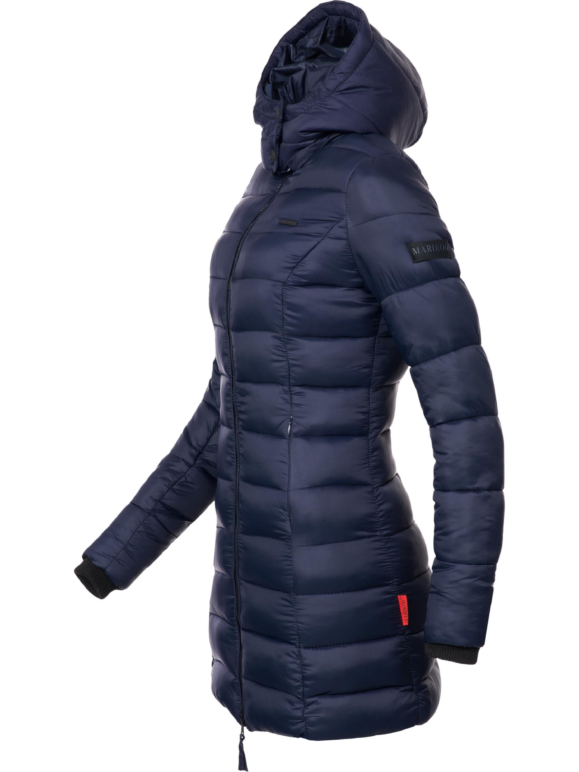 Marikoo Wintermantel Abendsternchen zeitloser Wintermantel mit schmaler Ste günstig online kaufen