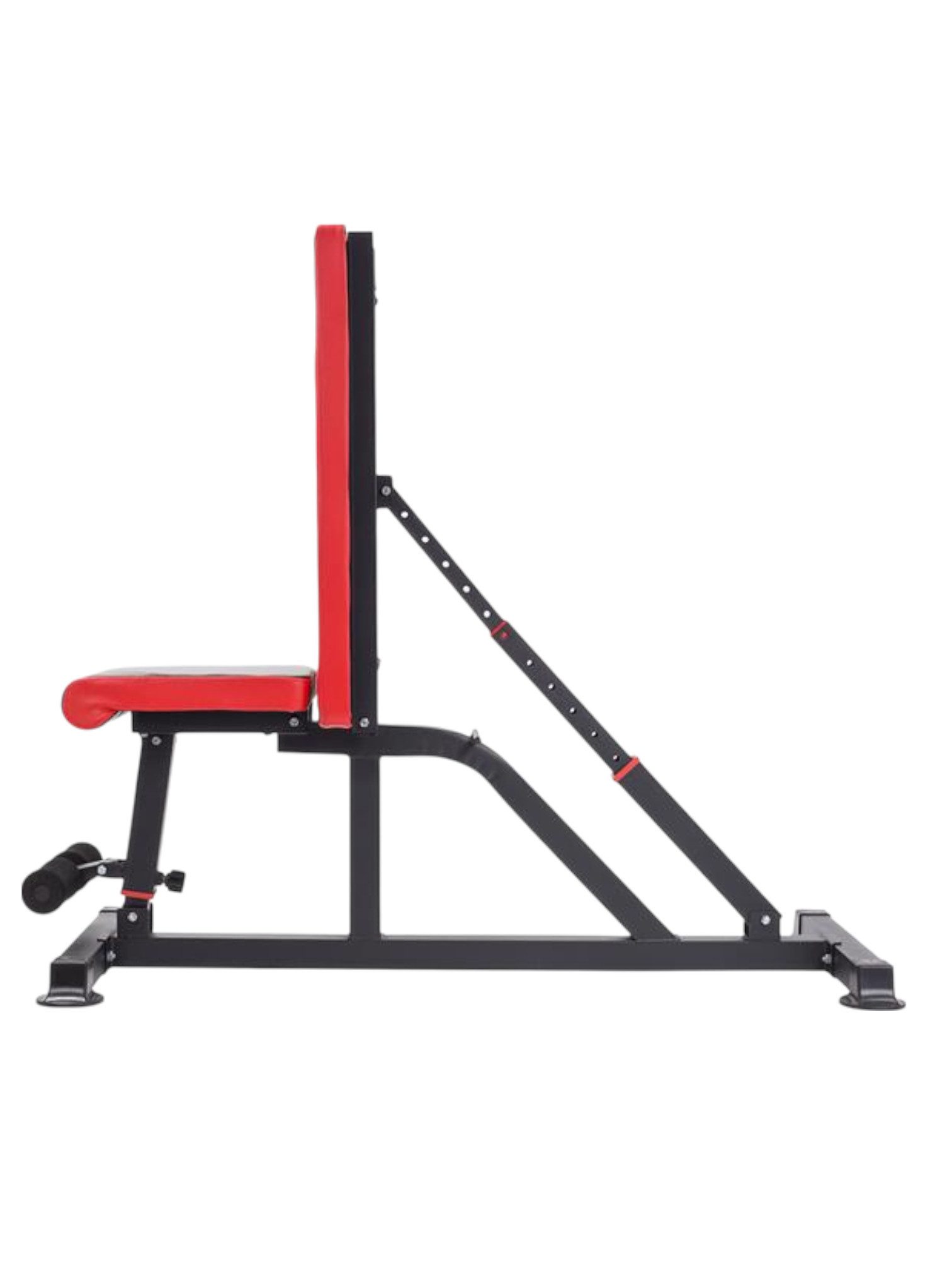 HMS Hantelbank Fitness L8015 schwarz/rot - 1 Stück