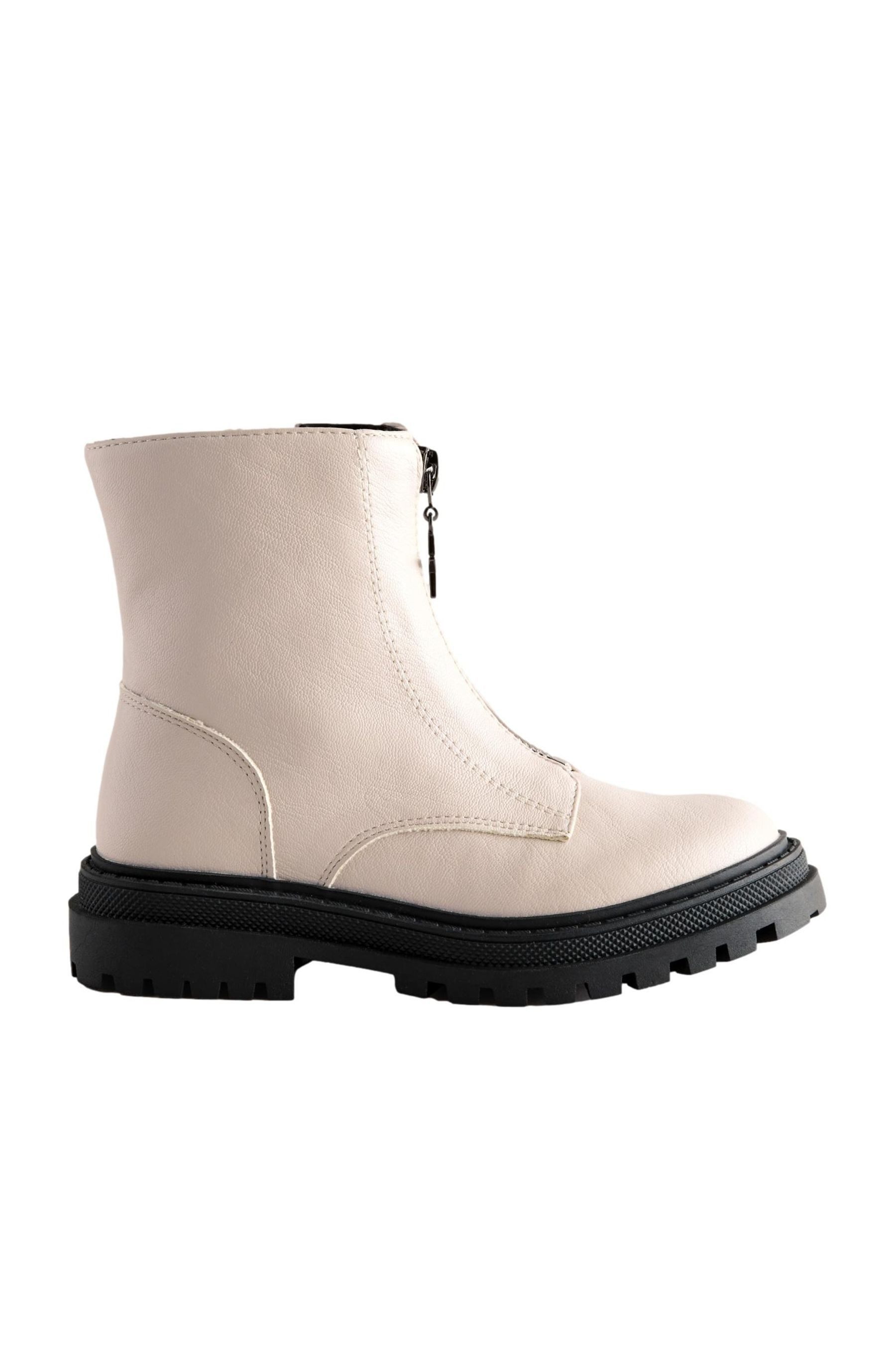 Next Stiefeletten mit RV vorne, weite Passform Stiefelette (1-tlg)