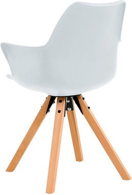 SalesFever Armlehnstuhl (Set, 2 St), Sitzfläche aus Kunstleder