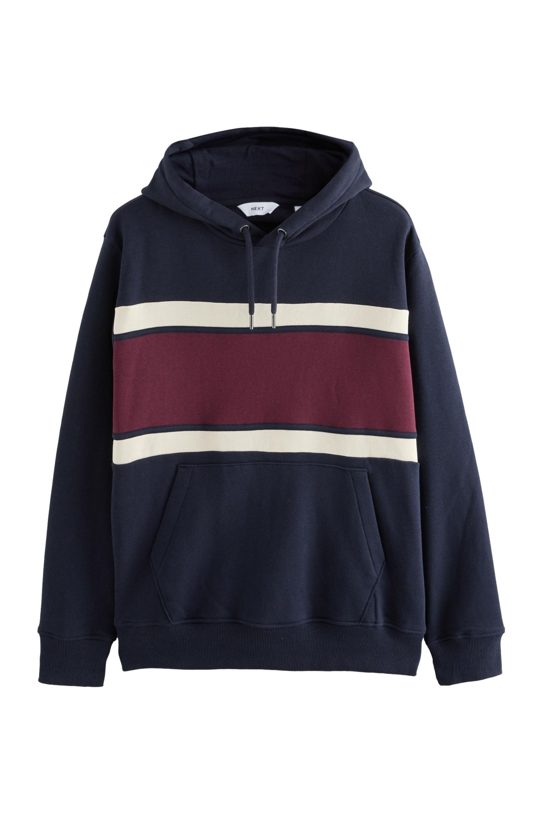 Kapuzensweatshirt Sweatshirt-Hoodie mit Farbblockdesign