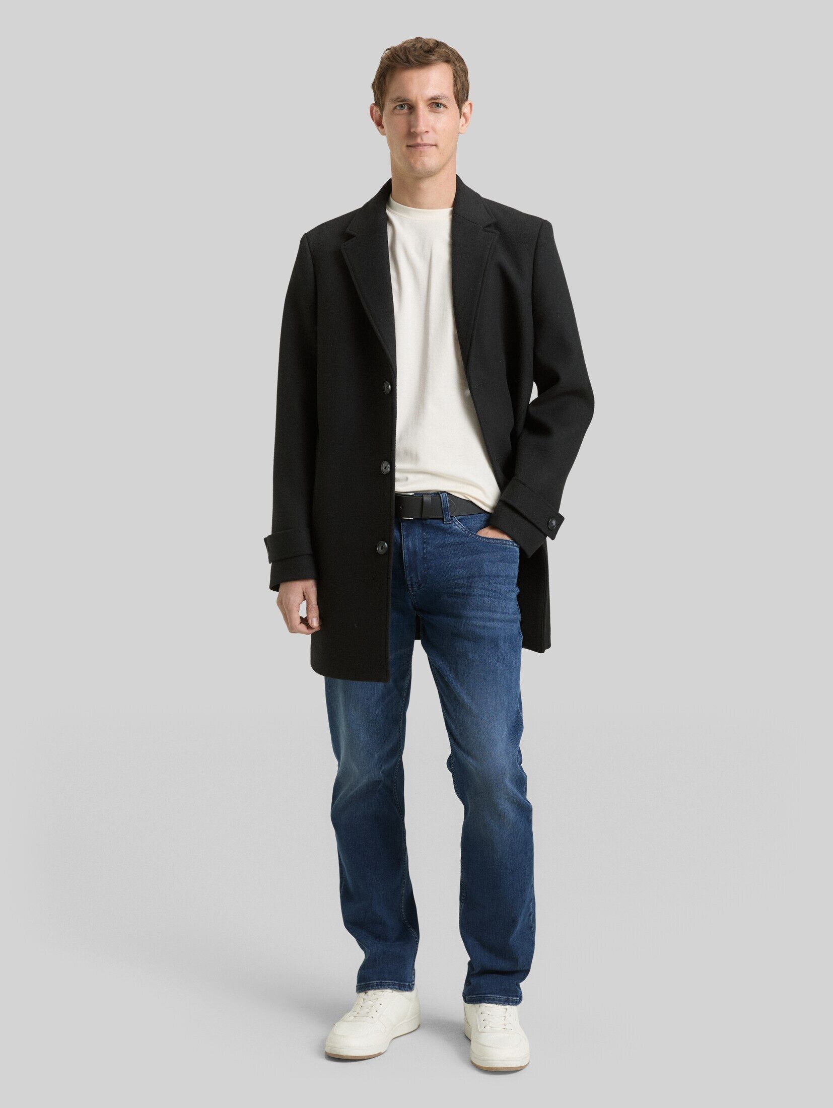 TOM TAILOR Straight-Jeans Jeanshosen TTMARVIN STRAIGHT Jeans mit Superstretch – Bild 2 von 5