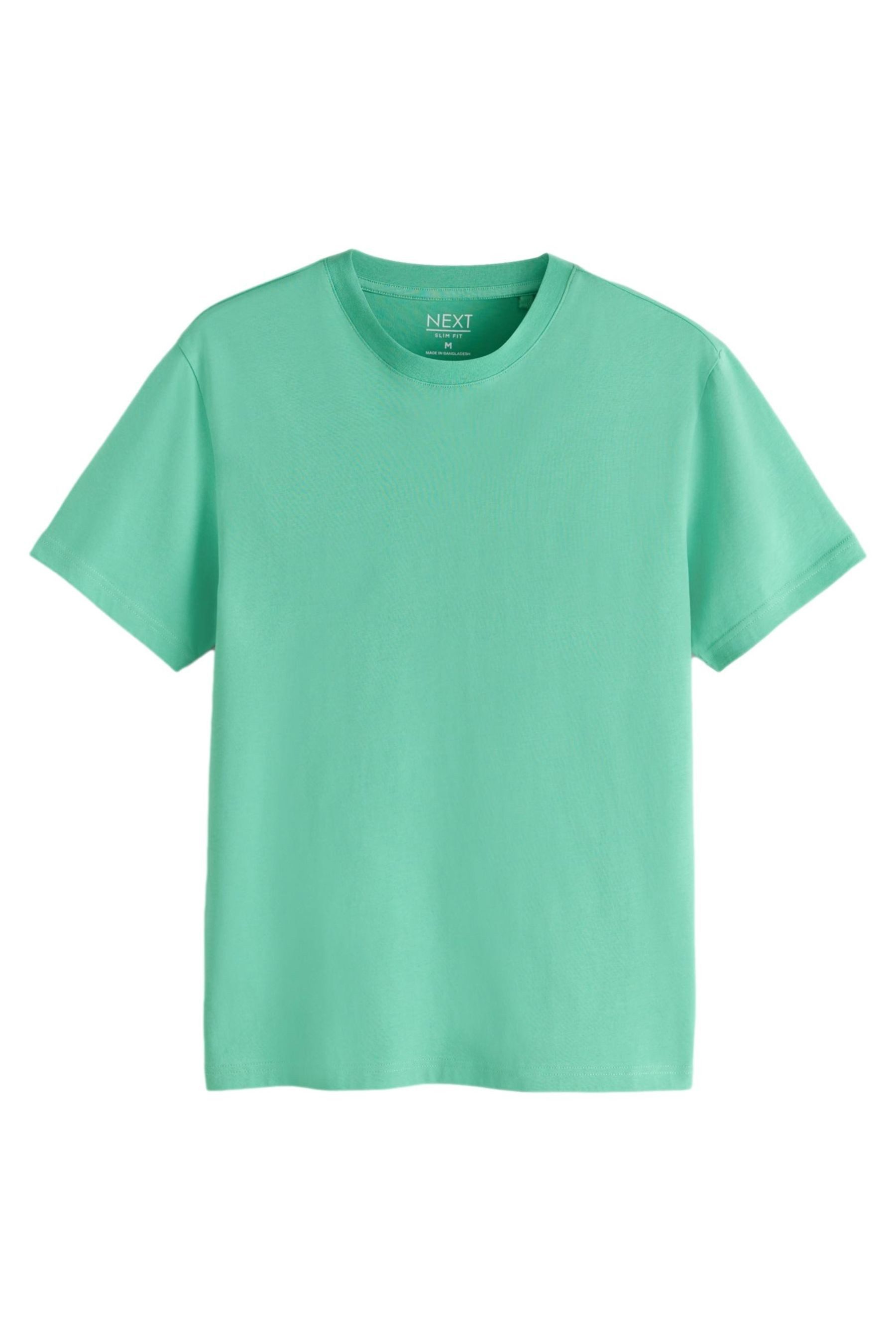 T-Shirt Slim Fit Rundhals-T-Shirt