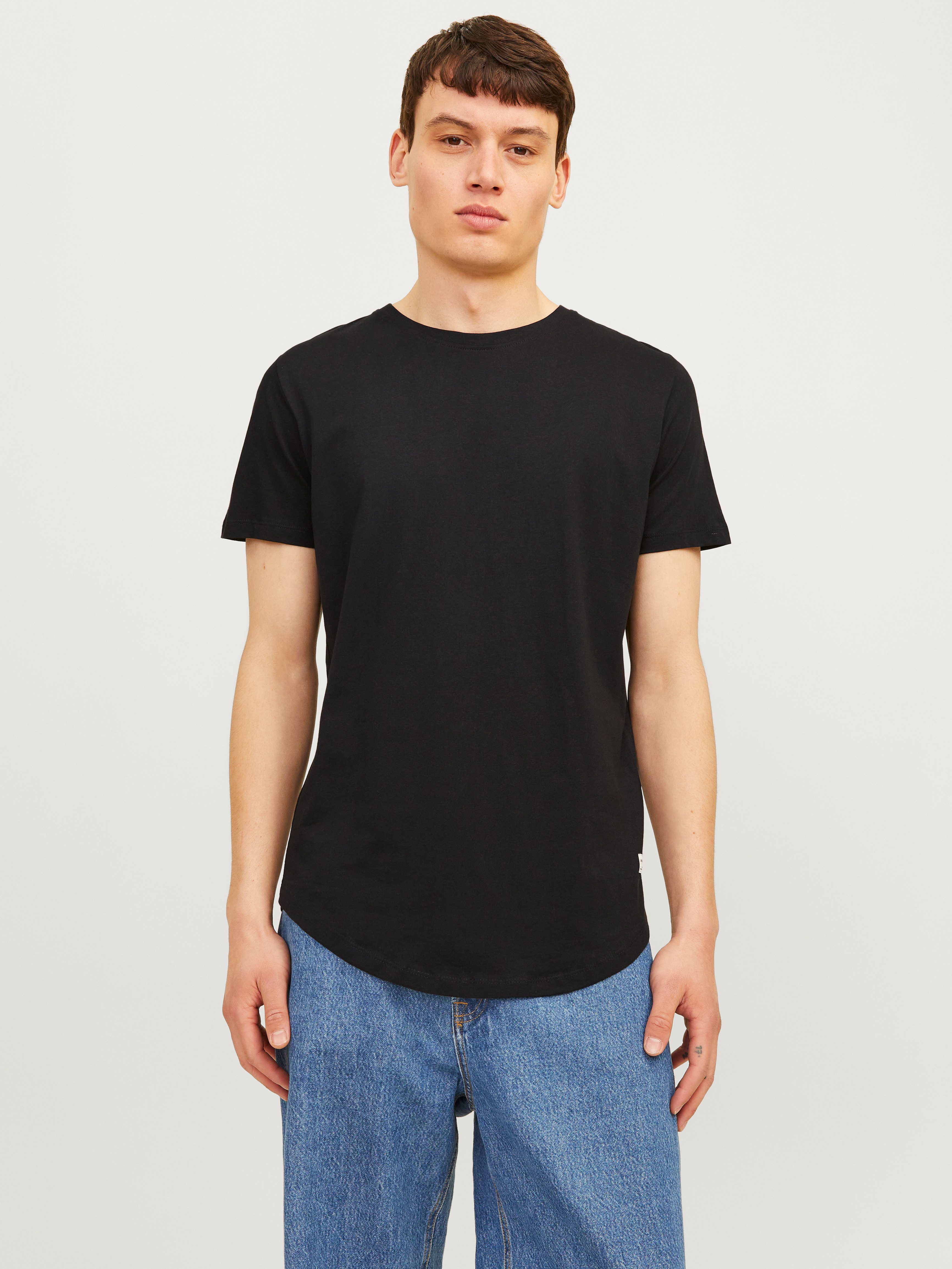 Jack & Jones Rundhalsshirt JJENOA TEE SS CREW NECK 7PK MP NOOS (Packung, 7-tlg)