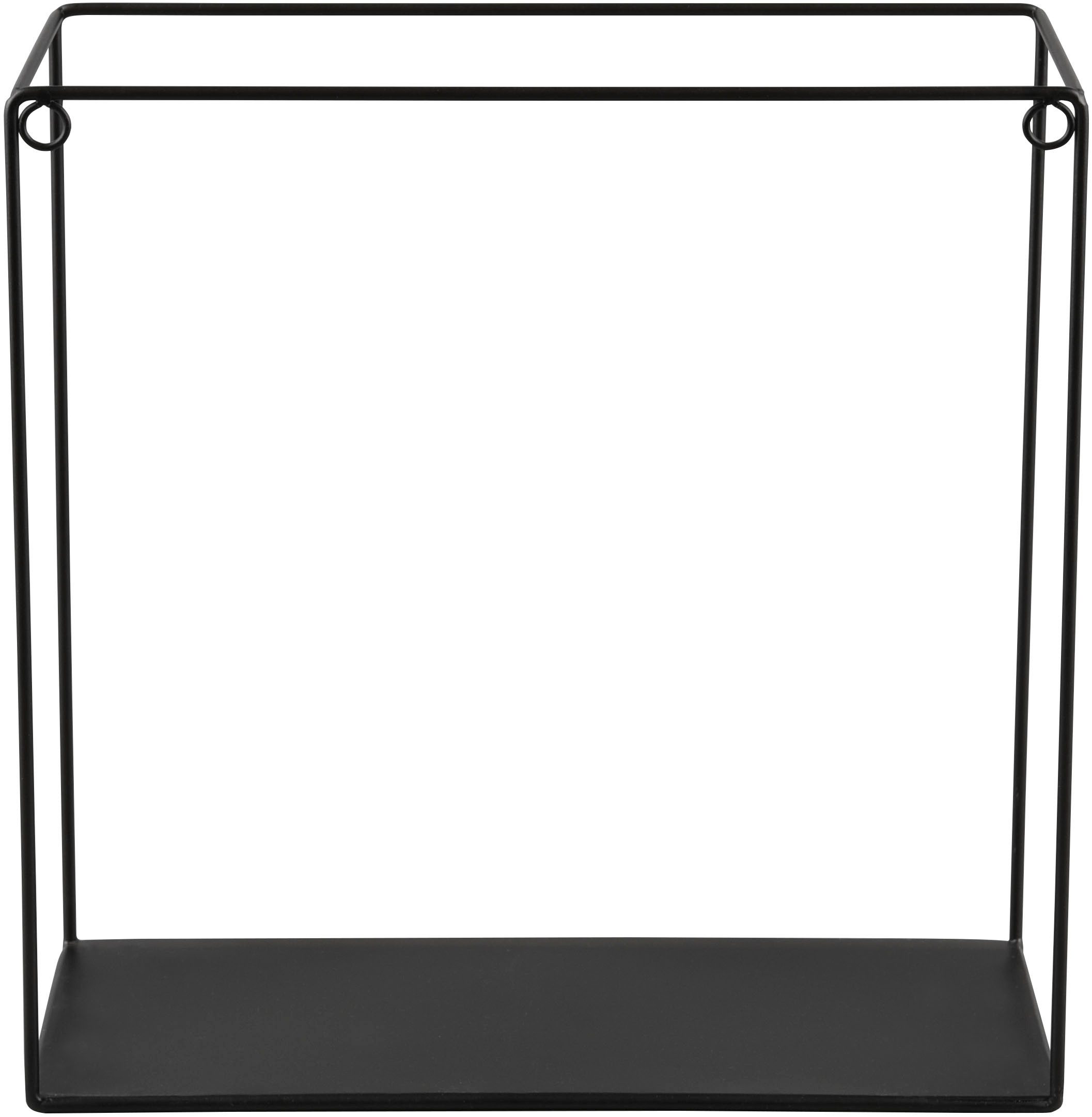 MIRRORS AND MORE Wandregal Rita, Set 3-tlg., Dekorative Regale, Metallrahmen