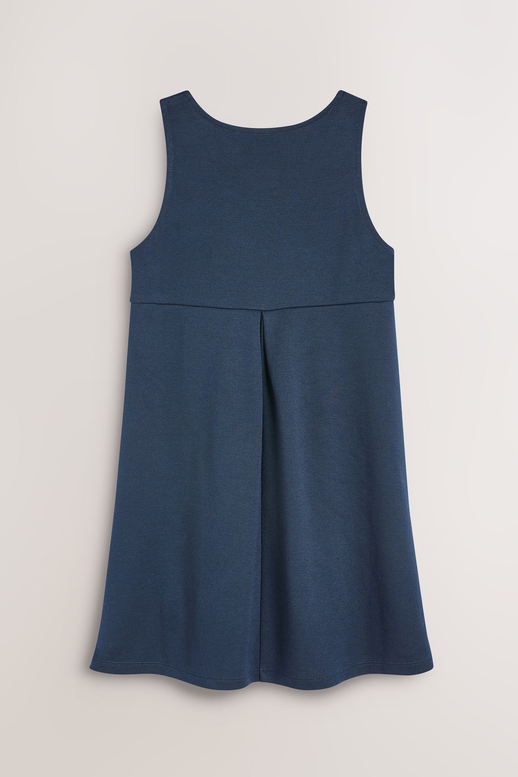 Next Latzkleid Schul-Latzkleid aus Jersey mit Zierschleife (1-tlg)