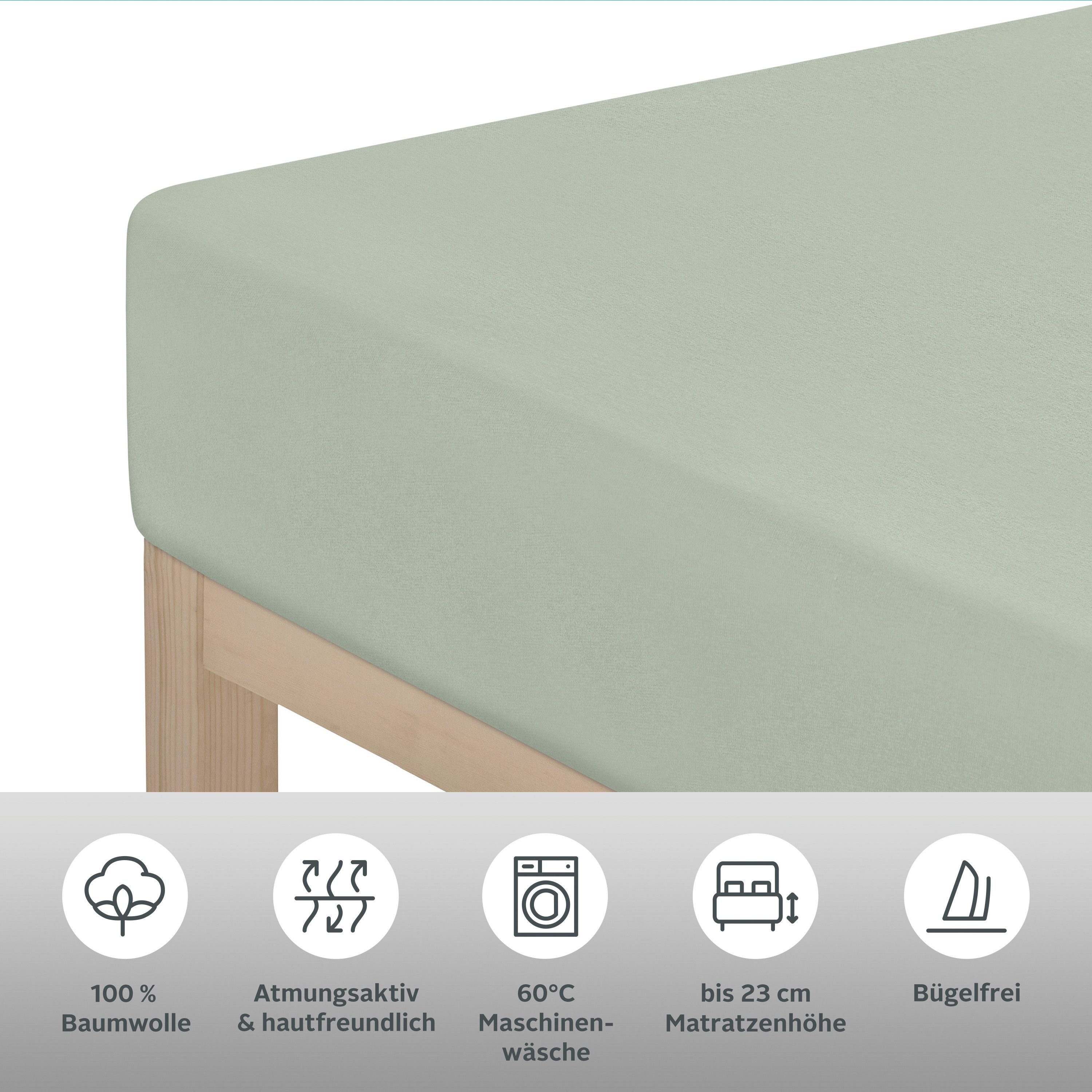 Guido Maria Kretschmer Home&Living Spannbettlaken Mila günstig online kaufen