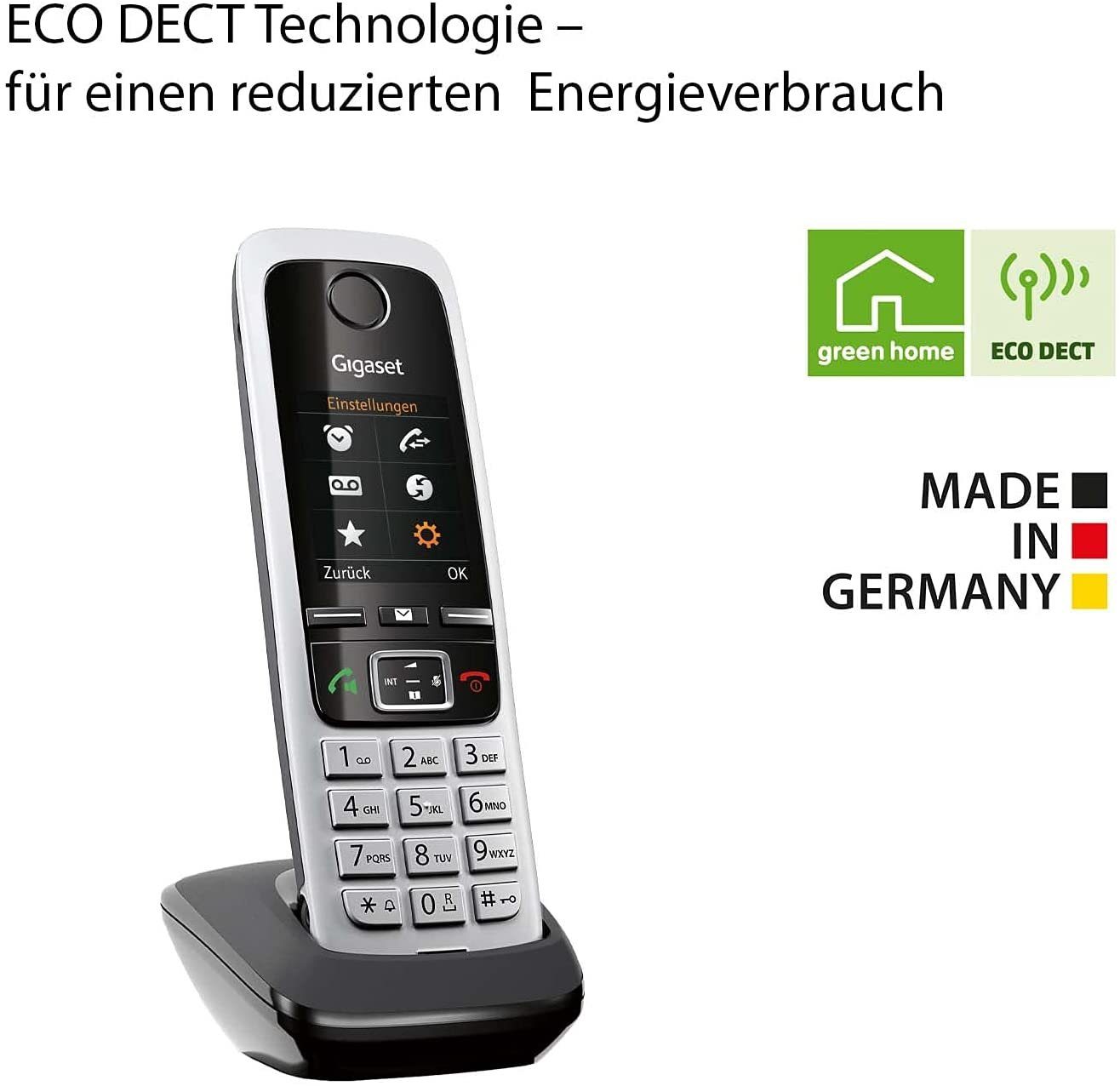 DECT-Telefon DECT-Telefon Router-Fritzbox schnurlos 1) - (Mobilteile: Gigaset für Gigaset C430HX