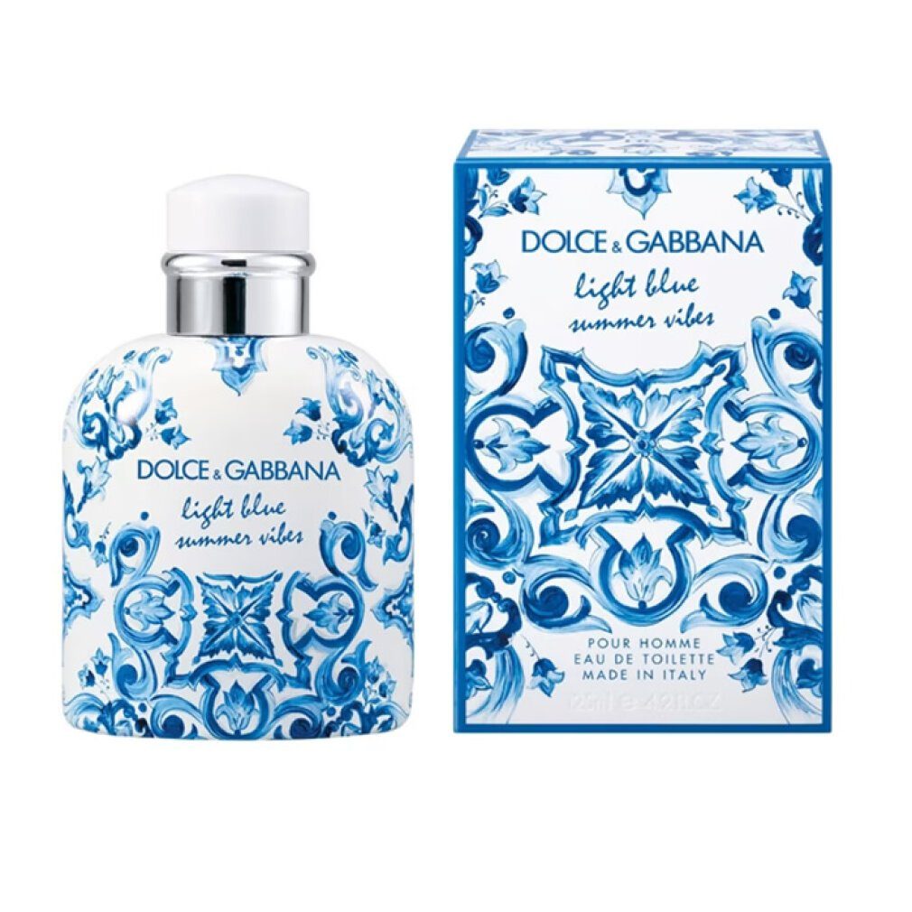 DOLCE & GABBANA Туалетна вода Dolce And Gabbana Light Blue Pour Homme Summer Vibes EdT 125ml