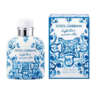 DOLCE & GABBANA Eau de Toilette Dolce And Gabbana Light Blue Pour Homme Summer Vibes EdT 125ml