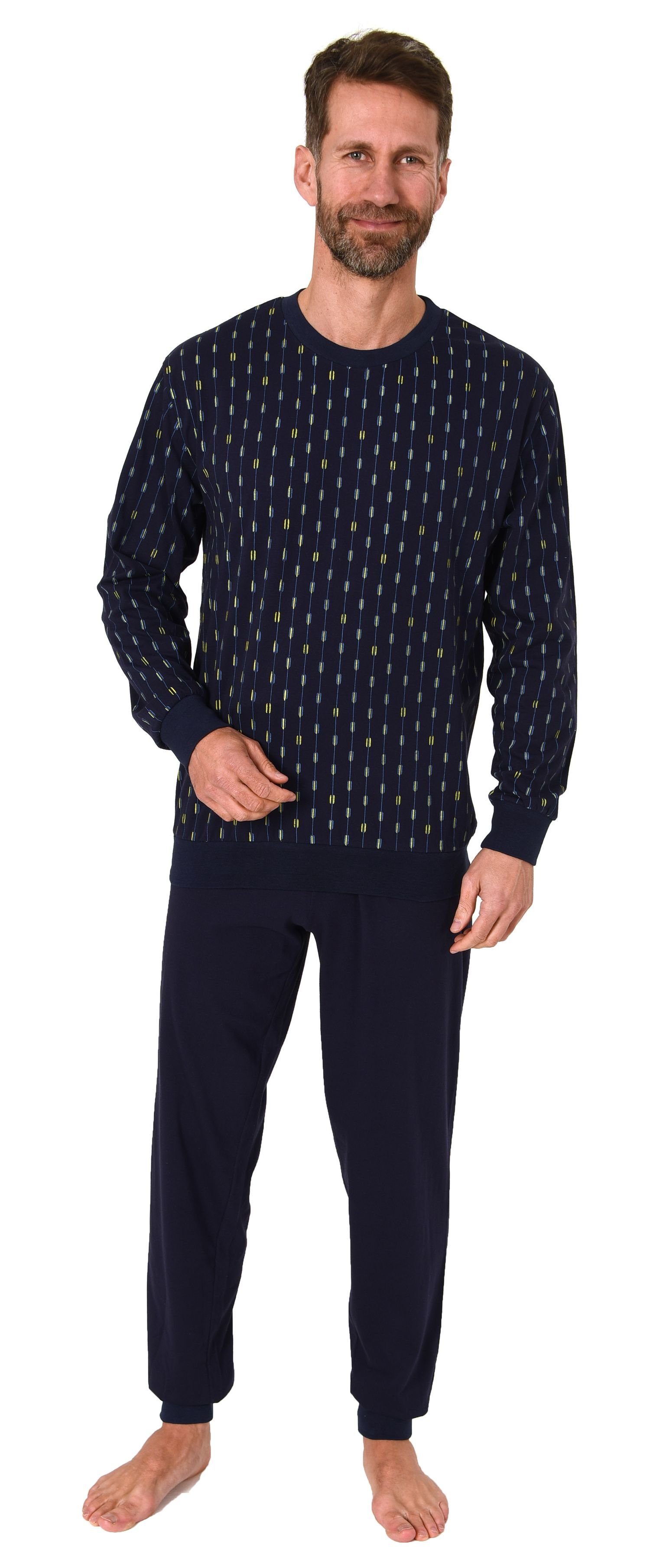 Normann Pyjama Herren Schlafanzug langarm, Pyjama günstig online kaufen
