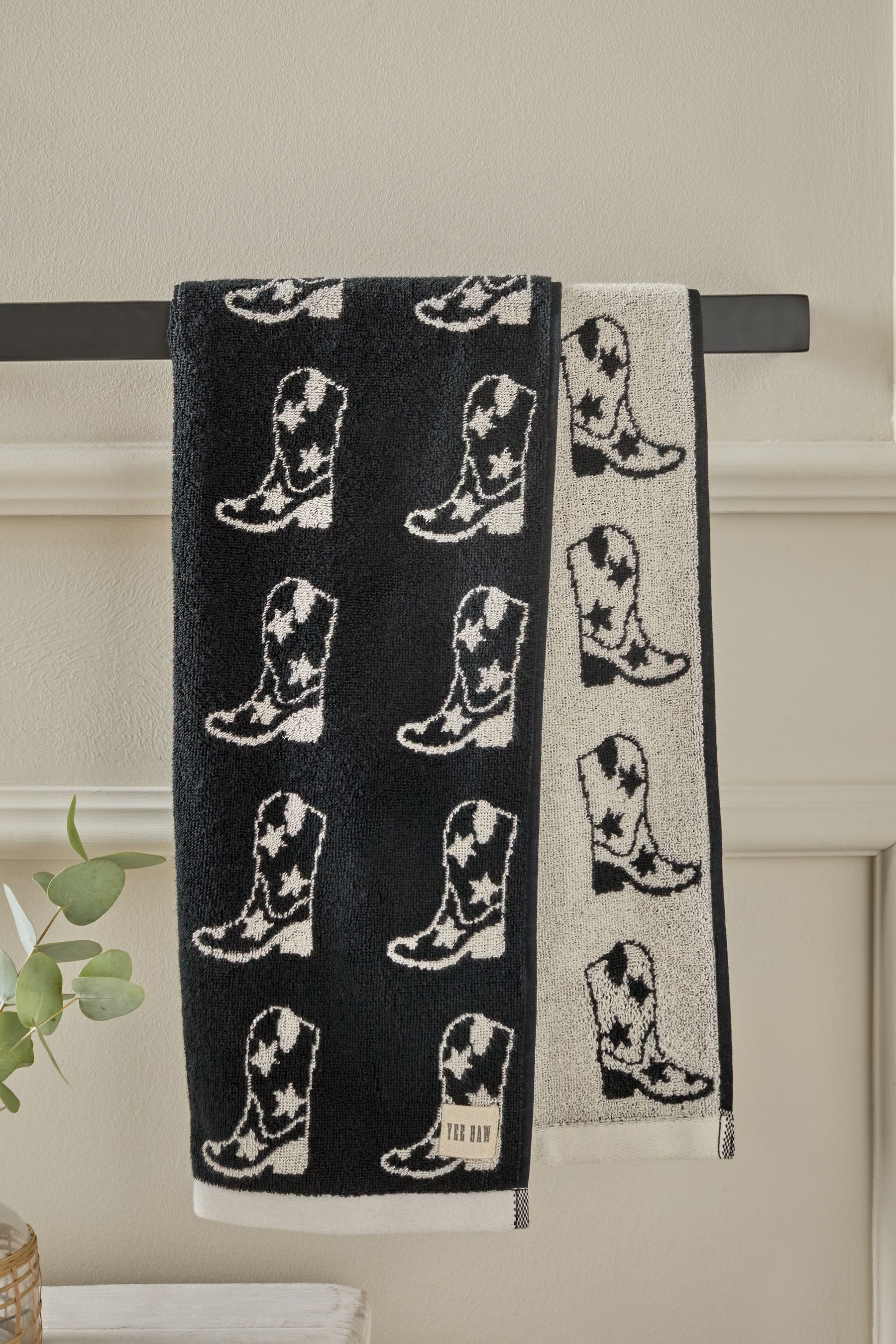 Next Handtuch Handtücher mit Cowboystiefel aus 100 % Baumwolle, (1-St) günstig online kaufen