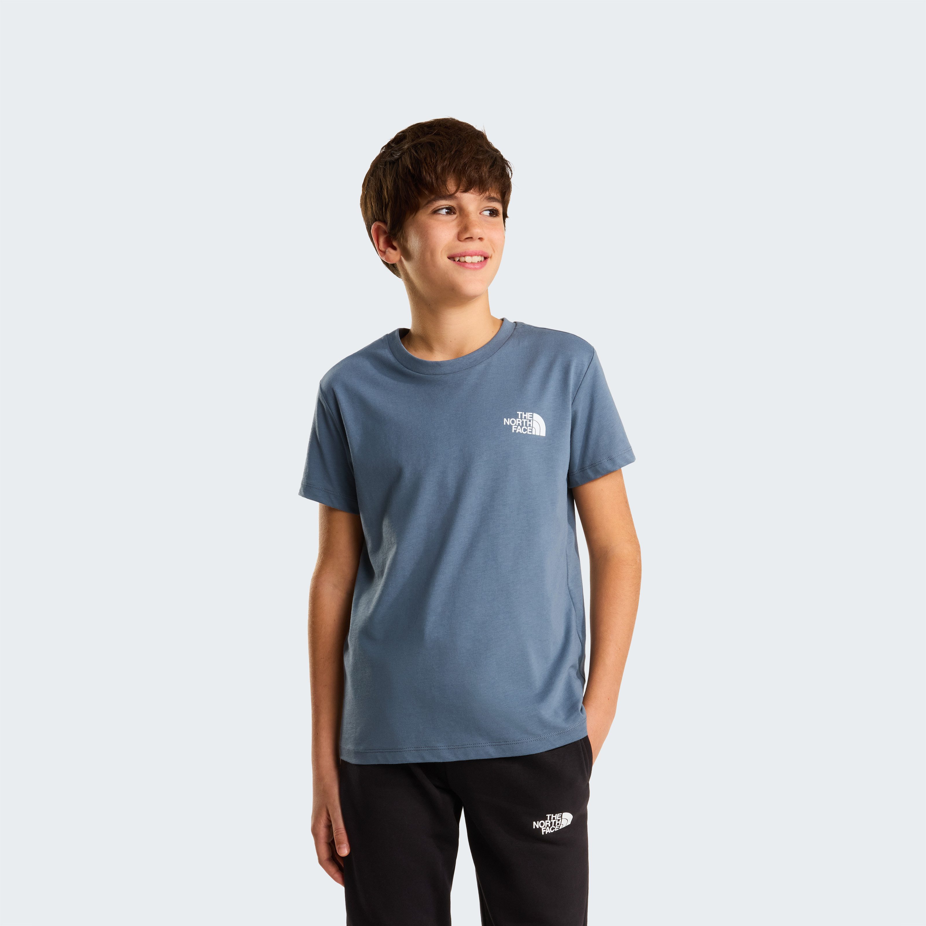 The North Face T-Shirt TEEN BOX NSE REGULAR SS TEE für Jugendliche, sportlicher Stil, Kurzarm, Rundhalsausschnitt