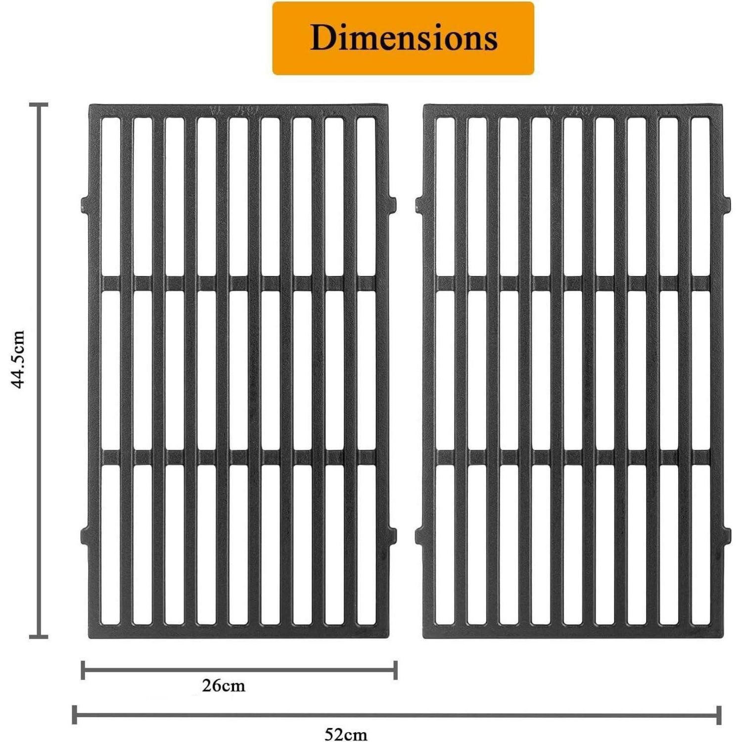 LuxusKollektion Grillrost Weber Grill Zubehör Grillrost 44.5cm für Spirit I & II 200 210 7637