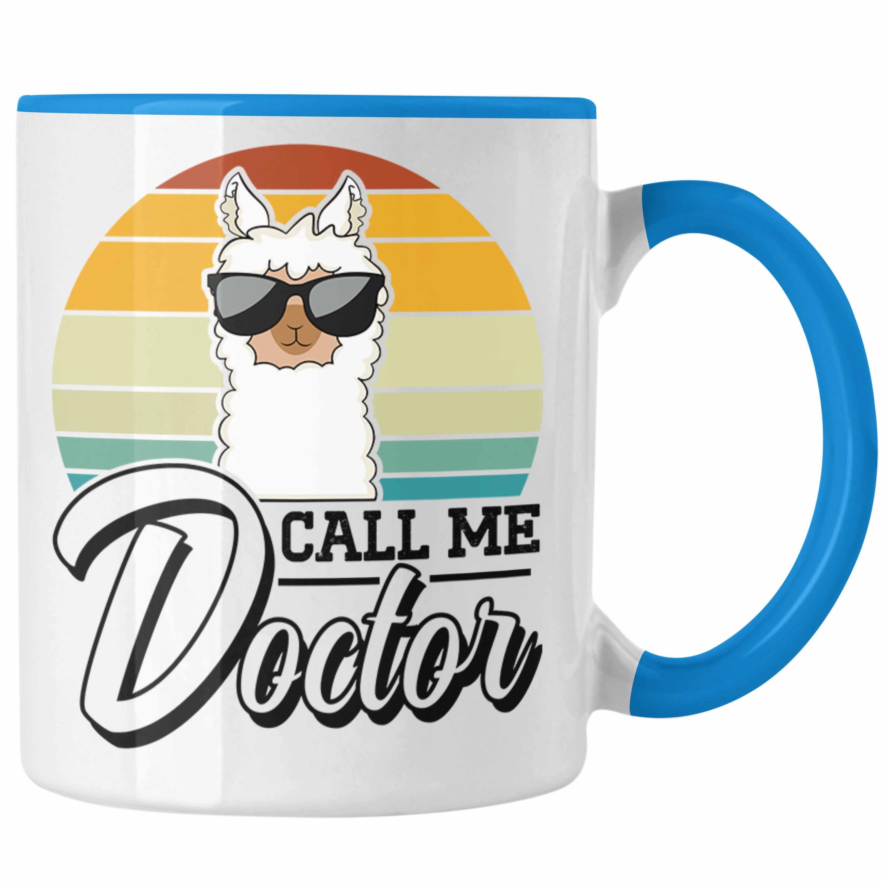 Me Geschenk Blau - Doktor Bestanden Trendation Doctor Call Tasse Tasse für Trendation