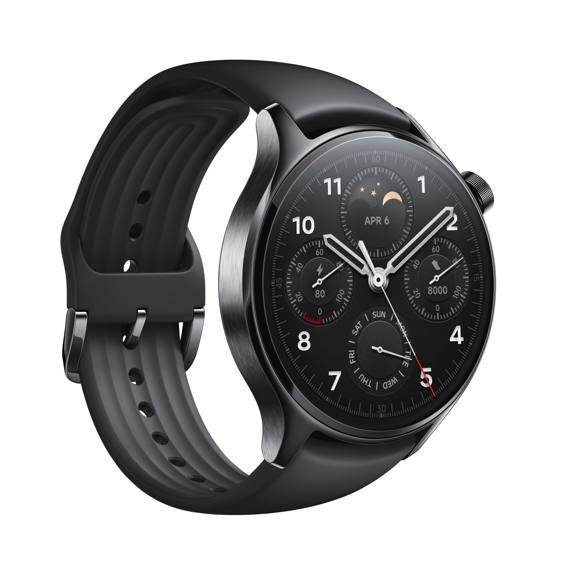 Xiaomi Watch S1 Pro GL Smartwatch (3,73 cm/1,47 Zoll, Proprietär) schwarz