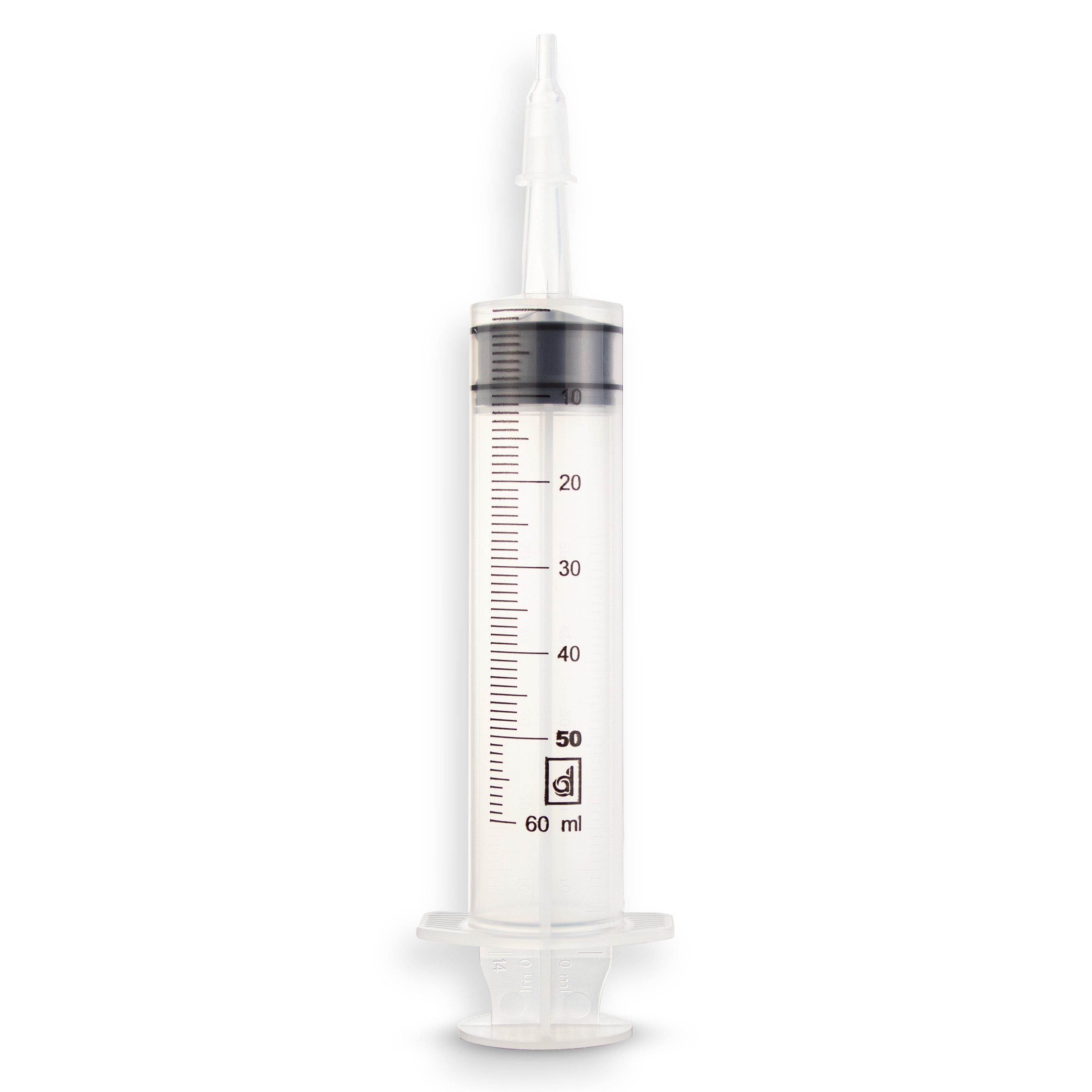 Dispomed Einwegspritze DISPOMED Wund-/ Katheterspritze 50/60ml mit Luer Adapter, (1-St., Blasenspritze), für medizinische und nicht-medizinische Verwendung
