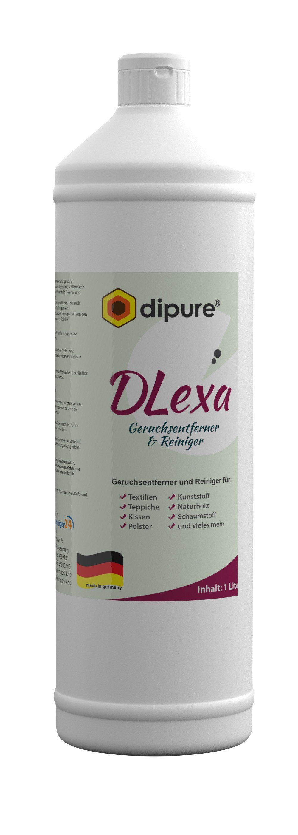 dipure Geruchsentferner DLexa Geruchsneutralisierer und Reiniger, Textilreiniger, Raumspray