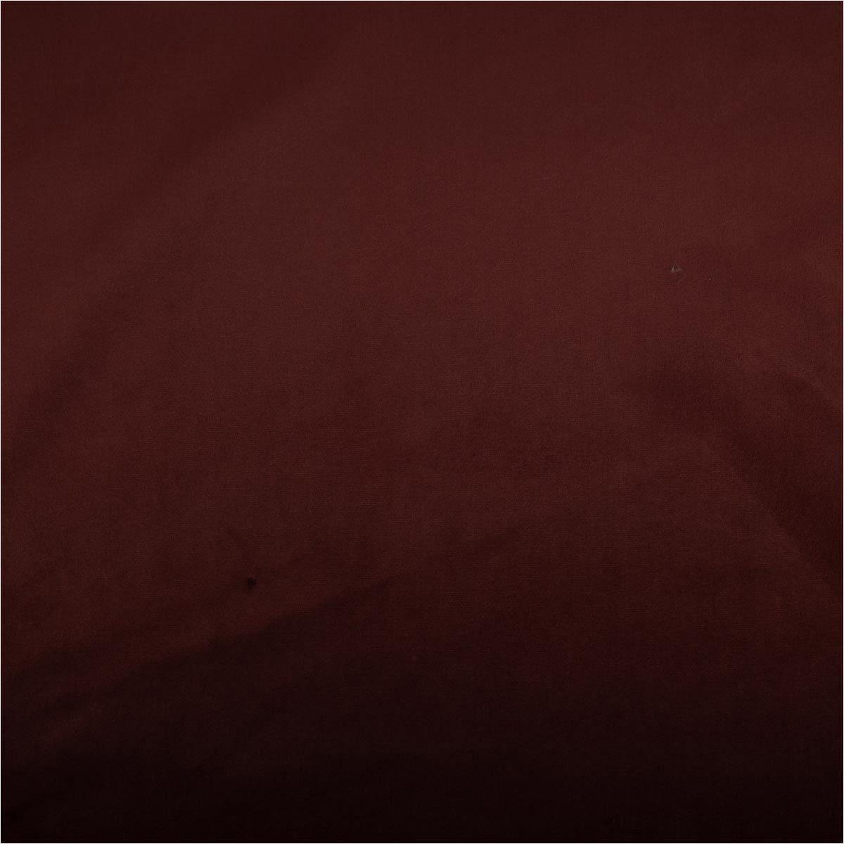 SCHÖNER LEBEN. Stoff Möbelstoff Polsterstoff Velour Samtstoff Le Velvet rotbraun 1,40m, wasserabweisend