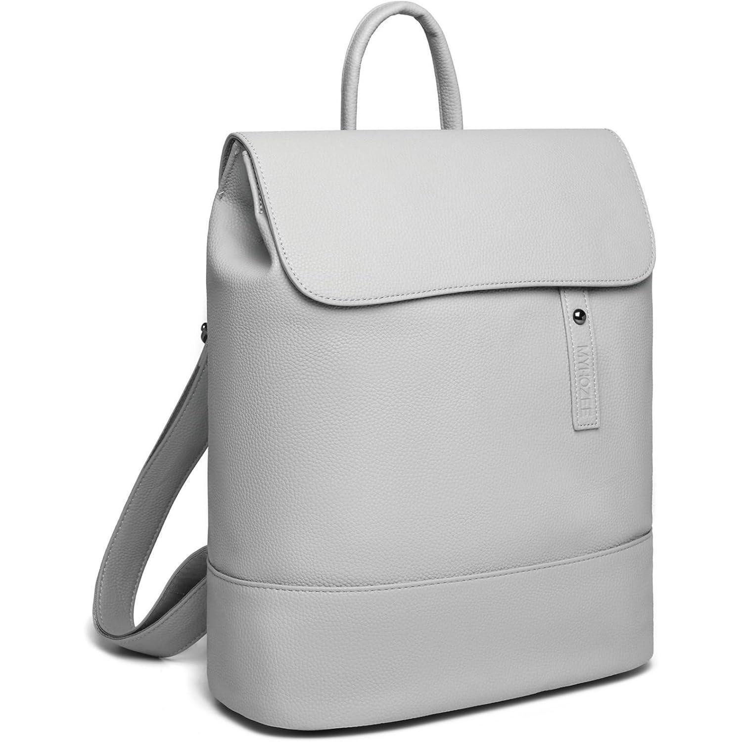 LuxusKollektion Cityrucksack Damen Rucksack Cityrucksack PU Leder Anti Diebstahl 14 Zoll Laptopfach
