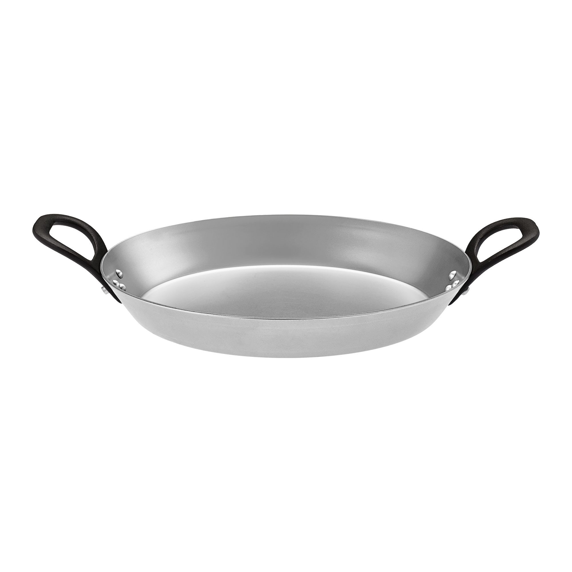 RÖSLE Bratpfanne RÖSLE Eisen-Servierpfanne mit Gussgriffen Ø 24 cm