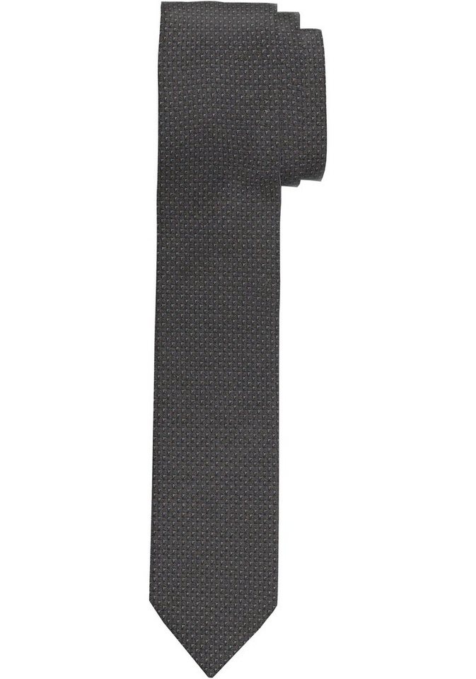 OLYMP Krawatte Strukturierte Krawatte, Perfekt für vielfältige  Kombinationen zu jedem Anlass