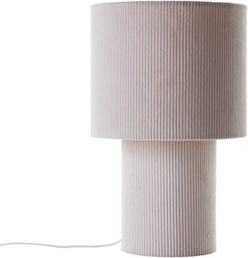 LeGer Home by Lena Gercke Tischleuchte Yasmina, ohne Leuchtmittel, Cord-Leuchte, Tischlampe Höhe 45 cm