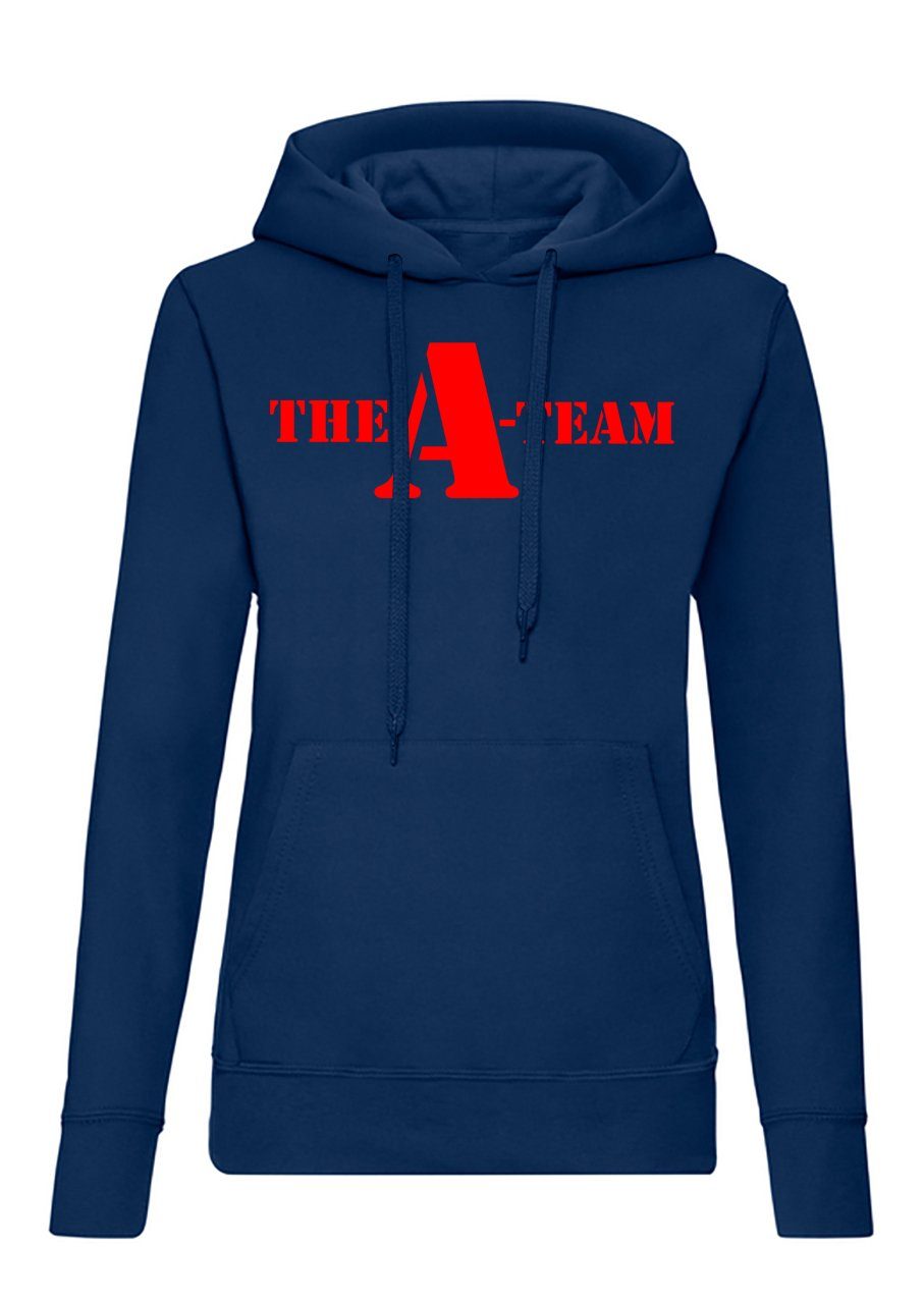 Hoodie Damen A Team Logo Print Van Bus Murdock Hannibal Serie