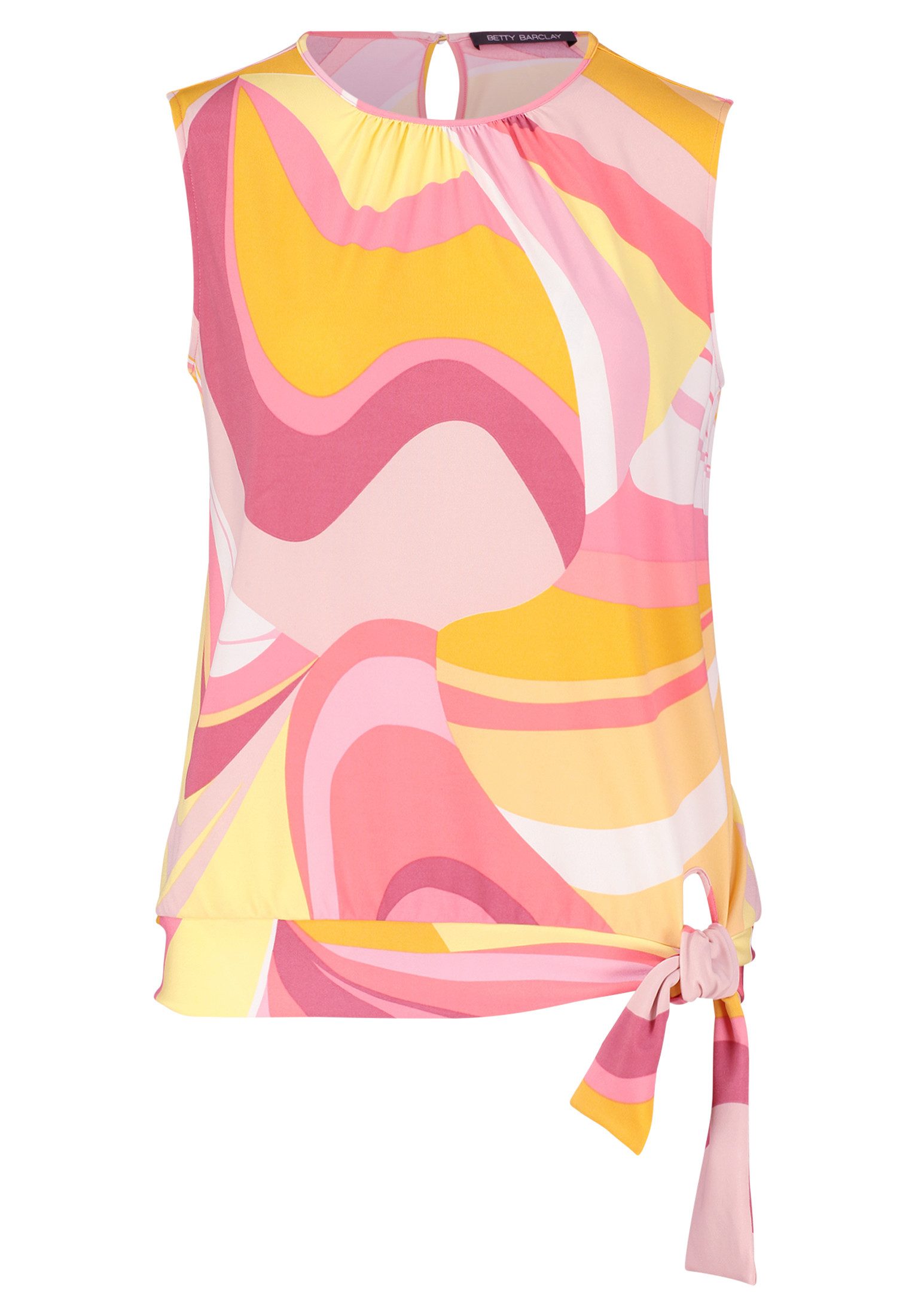 Betty Barclay T-Shirt Damen Rundhals-Shirt mit Raffung (1-tlg) Material günstig online kaufen