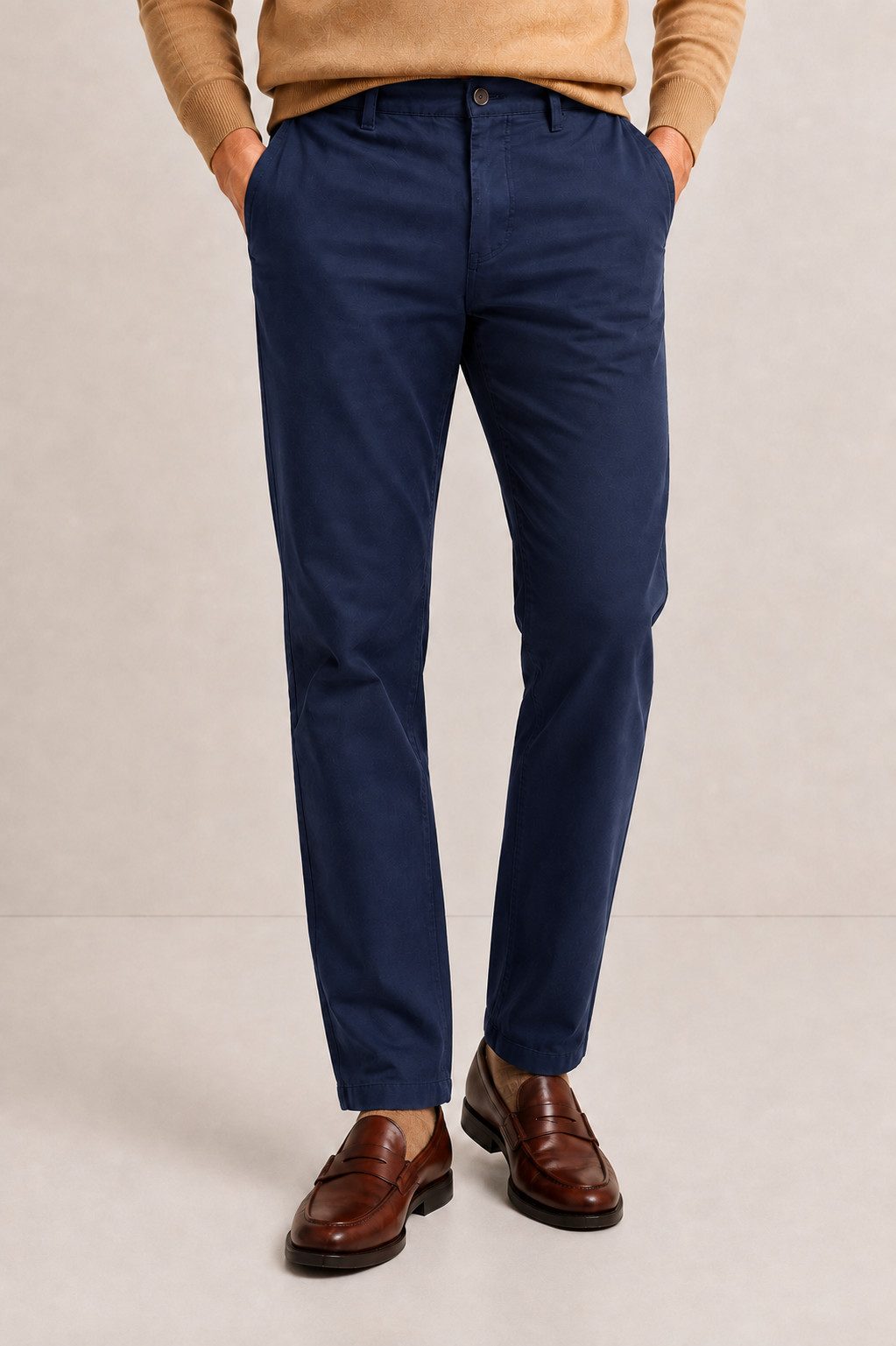 S&S Chinohose Herren Chino Hose (Packung, 1-tlg., Jogginghose Herren) Herren Regular Slim Chino Hose