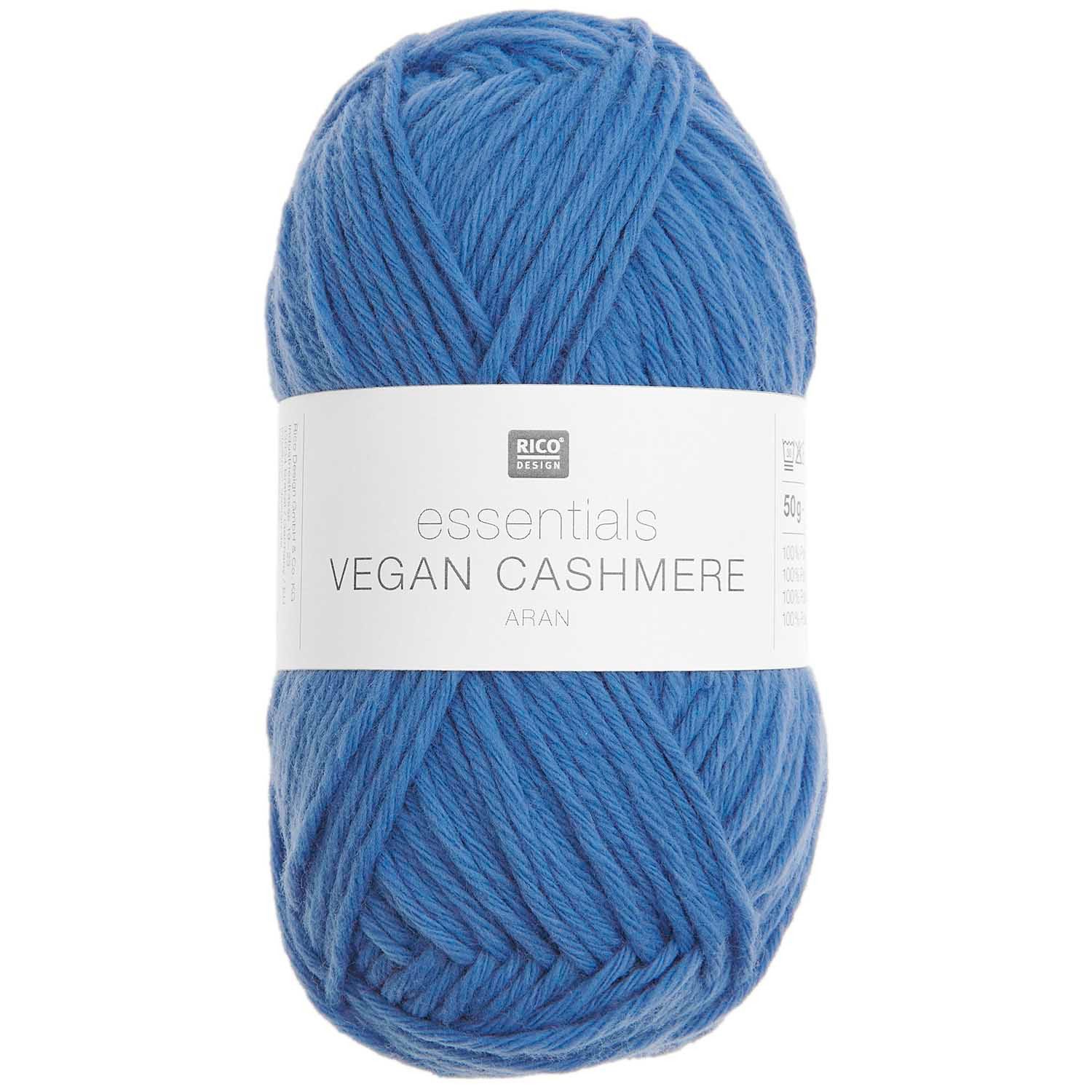 Häkelwolle Essentials Vegan Cashmere aran Häkelwolle Strickgarn, 50g