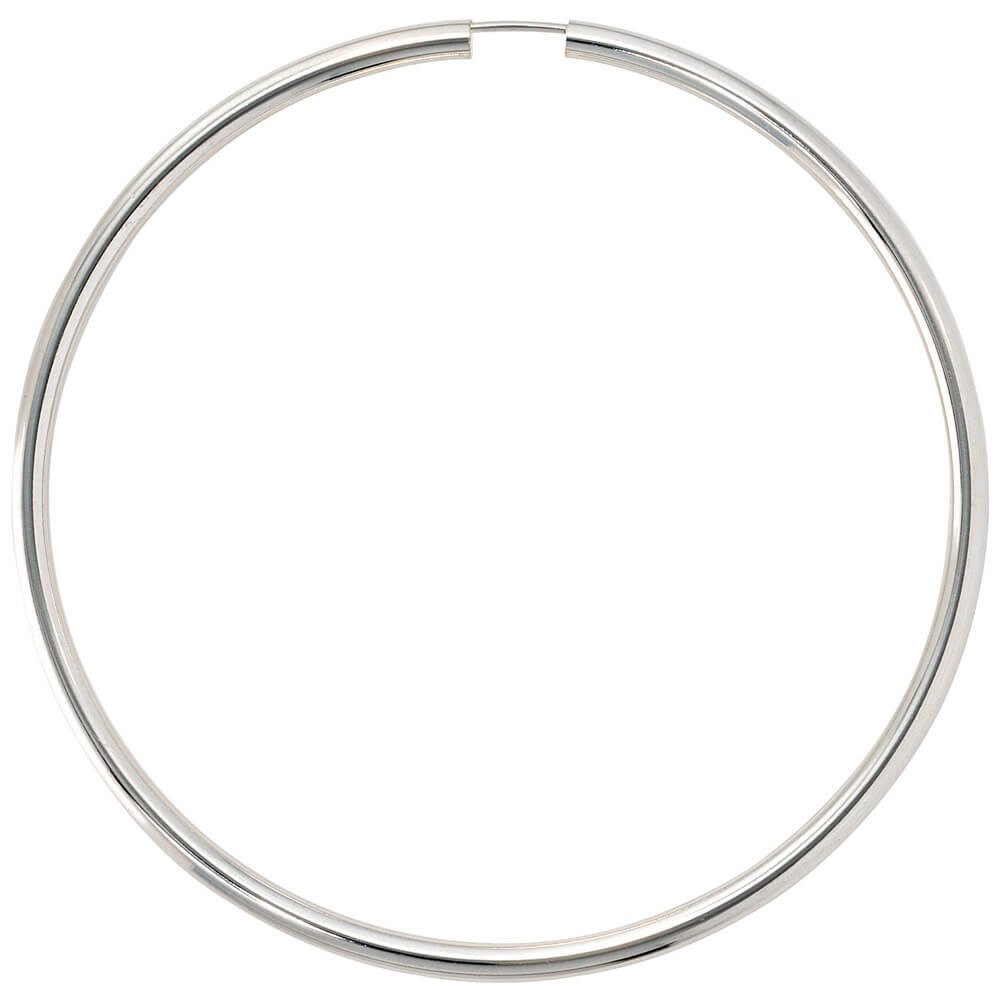 Paar Creolen Paar Creolen 70mm, 925 Echt Silber