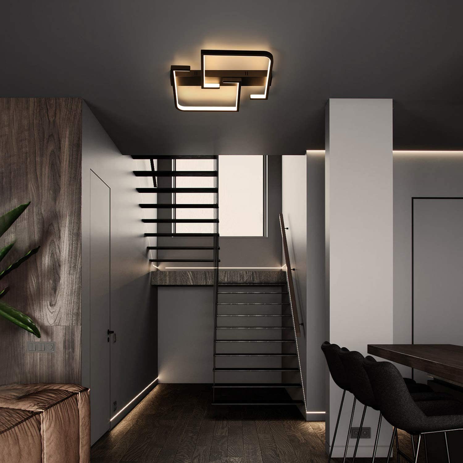 ZMH LED Deckenleuchte Deckenlampe Modern für günstig online kaufen